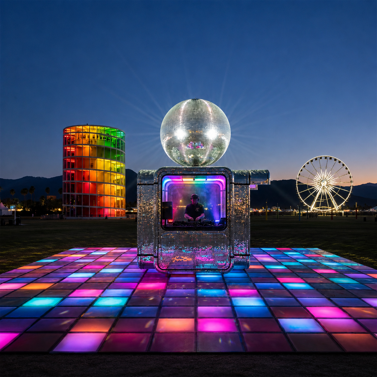 K67 festival setup Portals