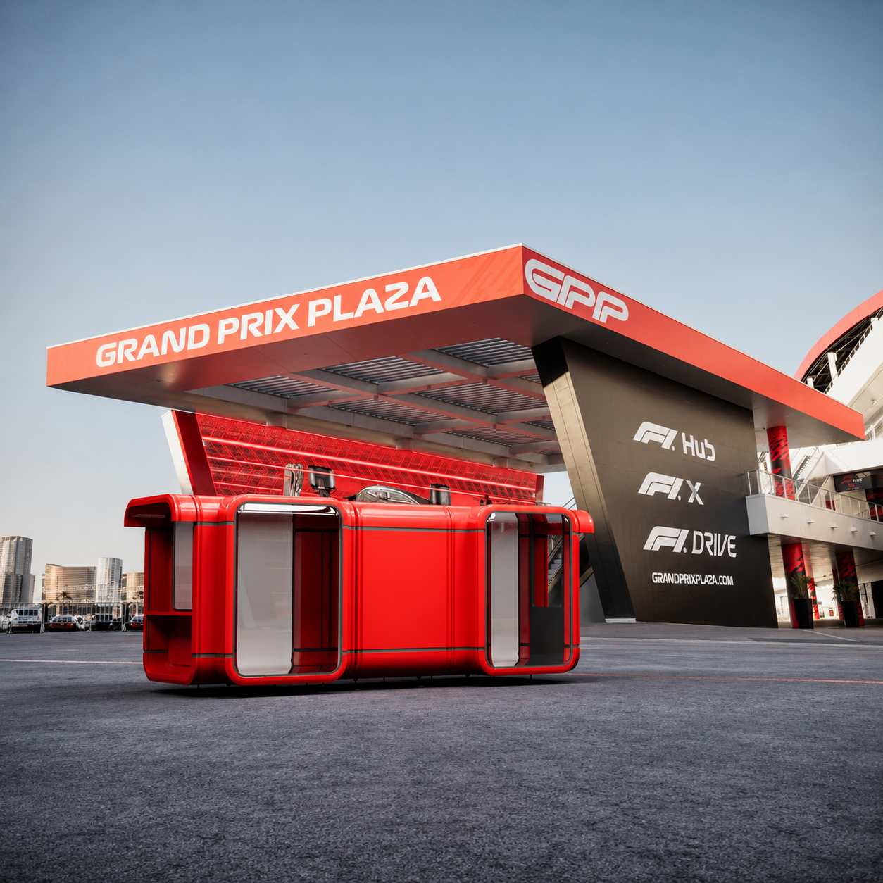 K67 kiosk F1 Grand Prix setup Portals