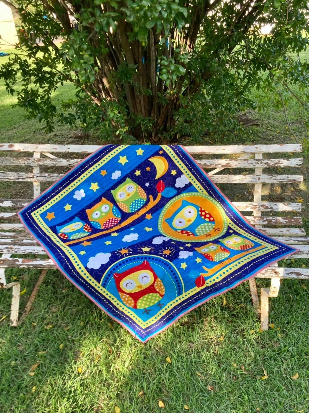 Kids Owl Quilt