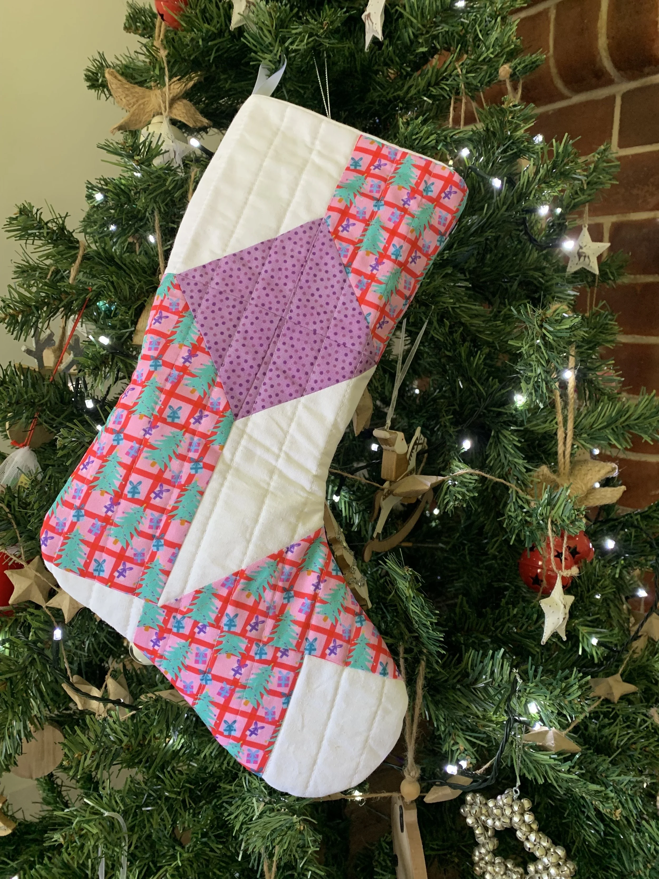 Christmas Stocking - Purple