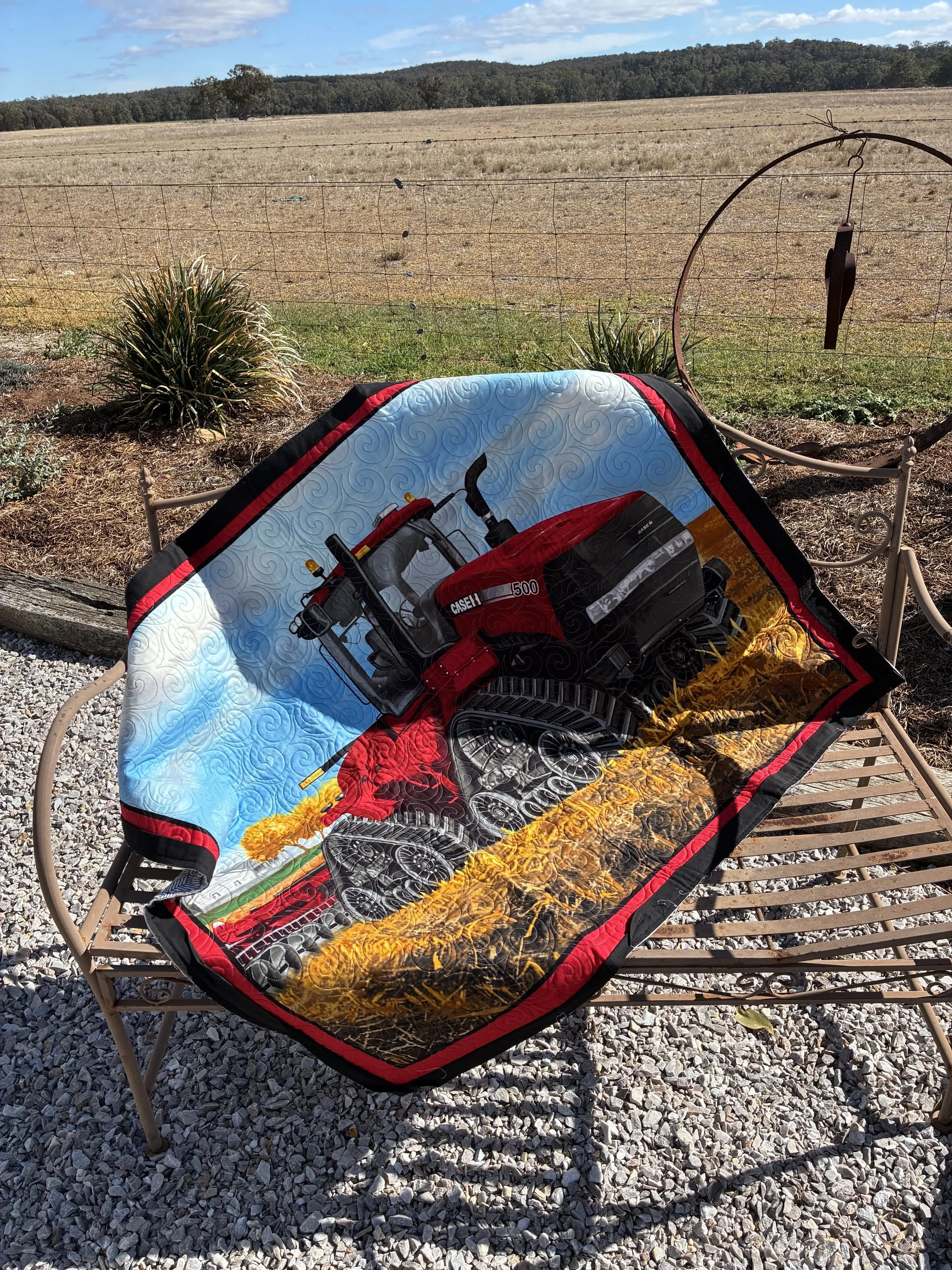 Kids Case Tractor Quilt