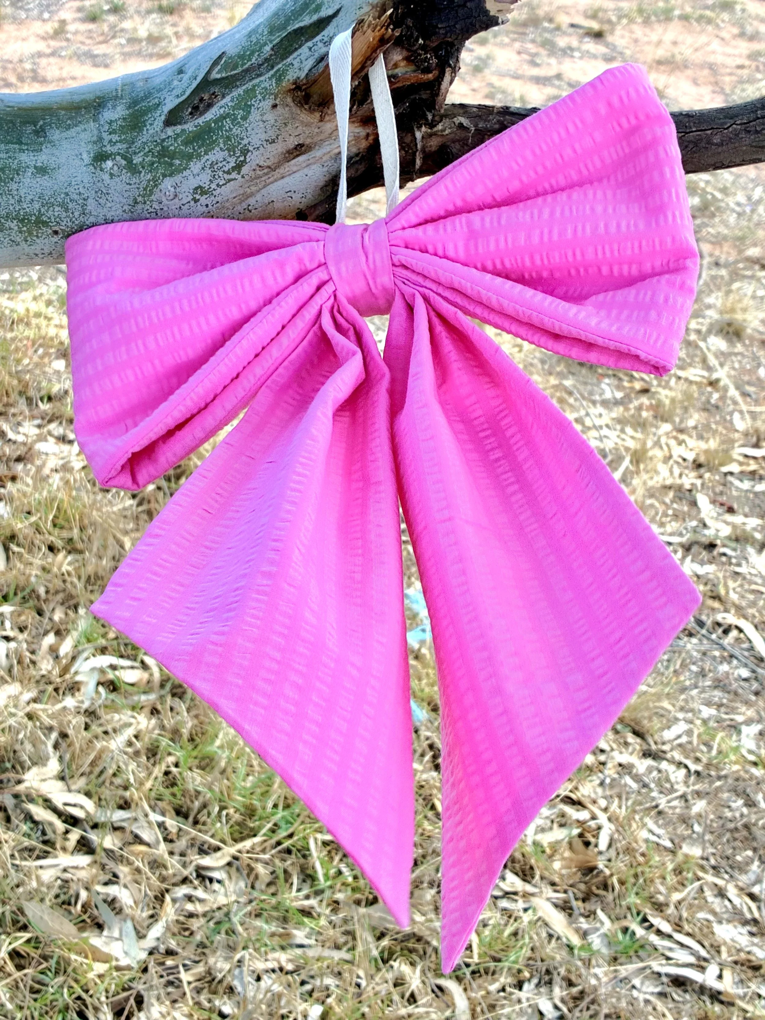 Pretty in Pink Bow - Medium