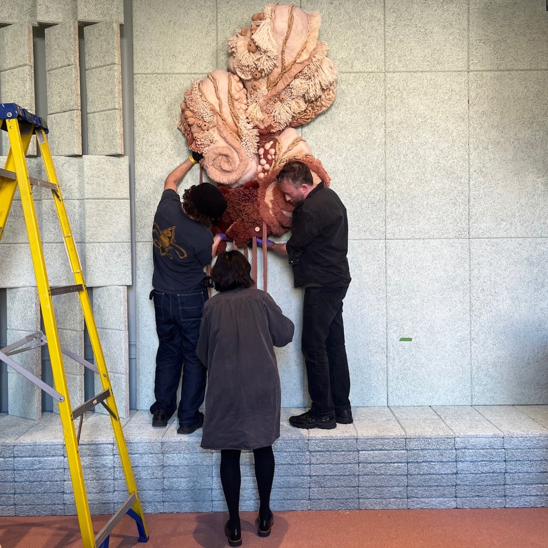 Behind the Scenes: @collectartfair 2026. Bringing the concept to life required collaboration, precision and experimentation. 

Working closely with our contractors at @auburysuk, we tested samples, refined dimensions, and created mock-ups to ensure e