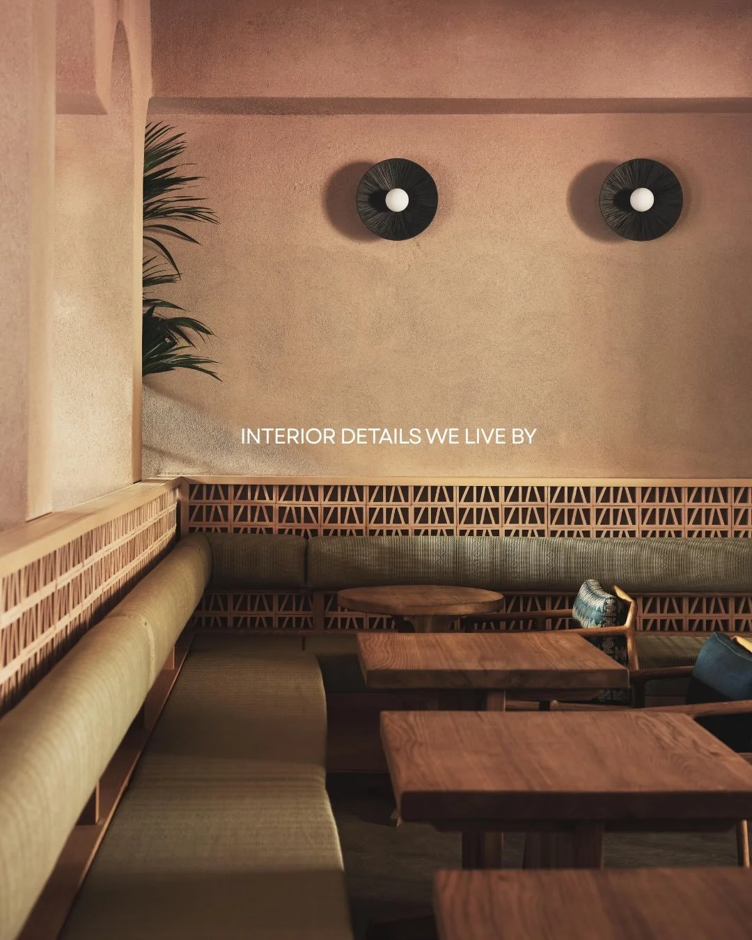 Through tactility.
Through warmth.
Through layered materiality.
Through colour and considered art.

These are the principles that guide the work at TOS &mdash; creating spaces that feel intentional, enduring, and emotionally resonant.
.
.
#TolaOjuola