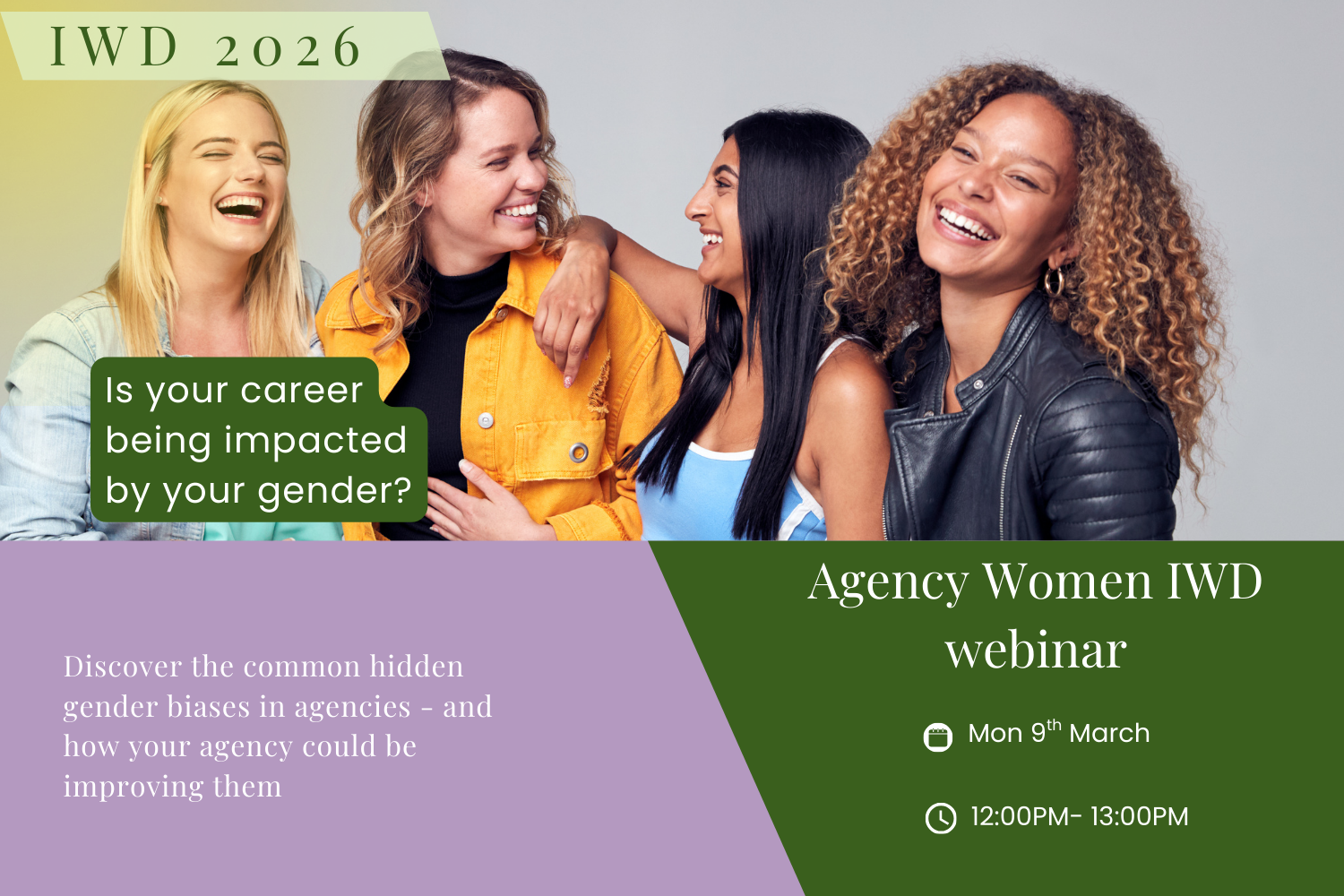 IWD special - women in agencies webinar