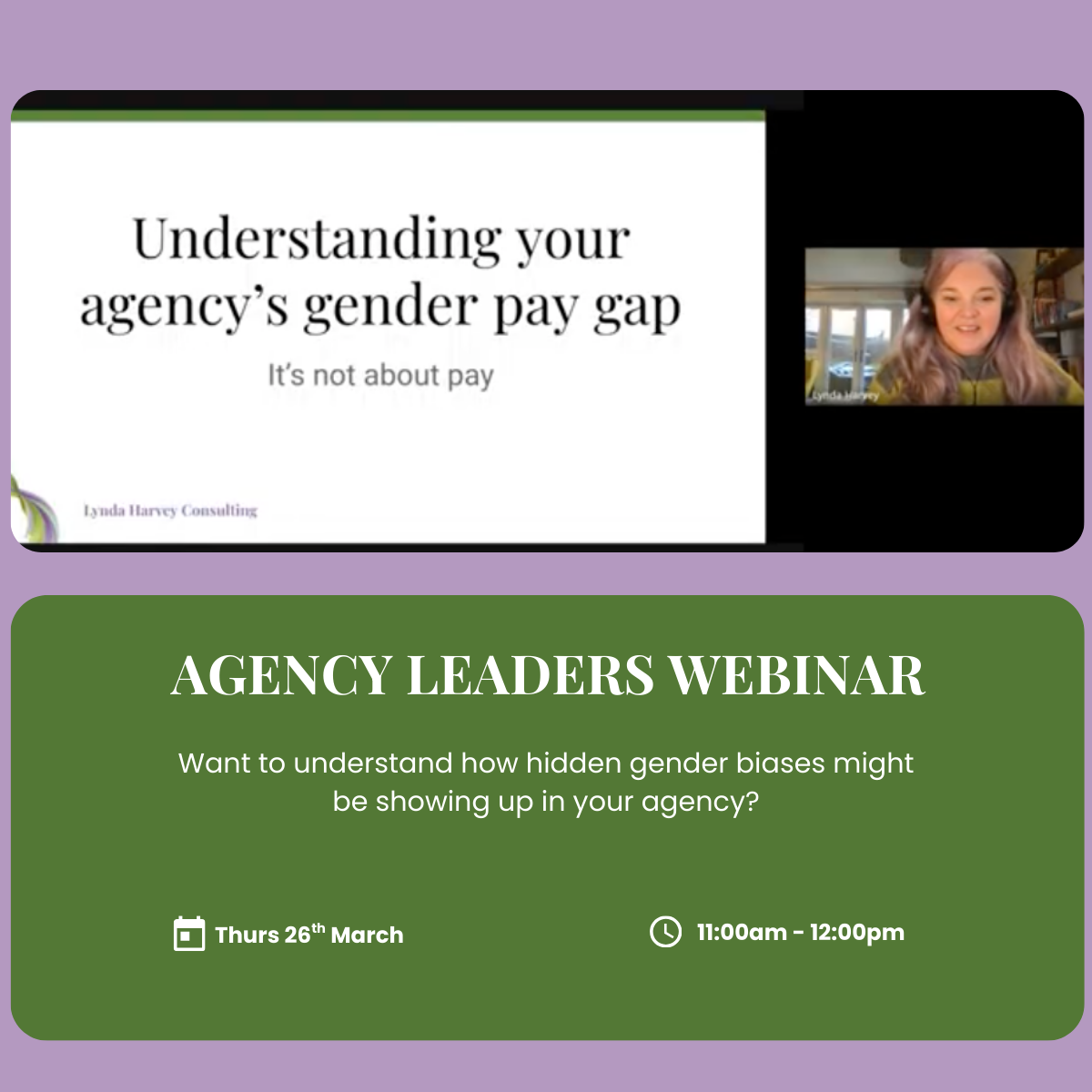 Agency leaders’ webinar 