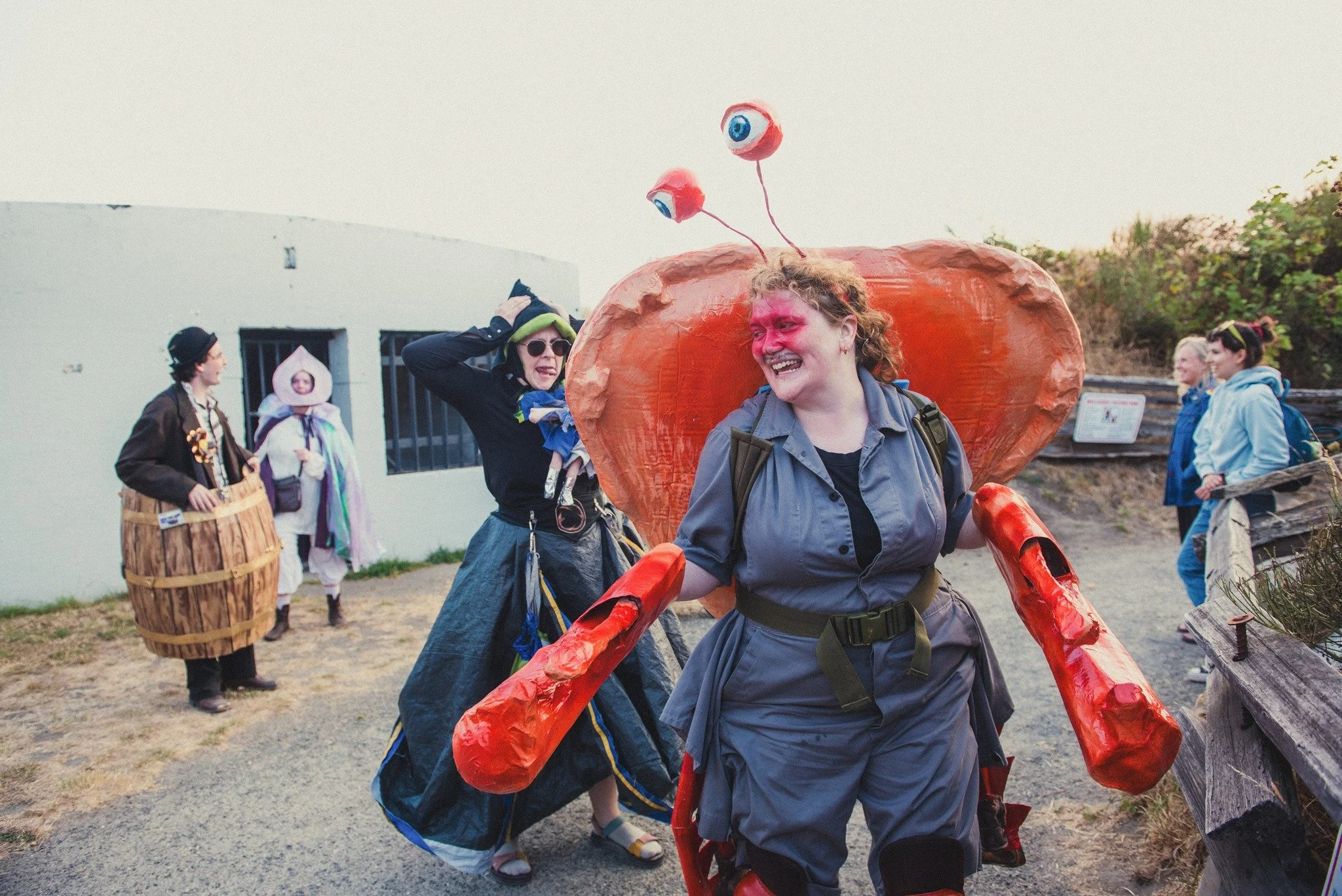 The Bandits are loose in Macaulay Point Park! 

🦌Dance with the Fawn
🥚Follow the Tiny God
👑Bow to the Forest Queen
📚Hear the Onion Philosopher speak
🎨Paint your face at the Bird's Nest...

Choose your own adventure, 5000 years in the future!

🌀