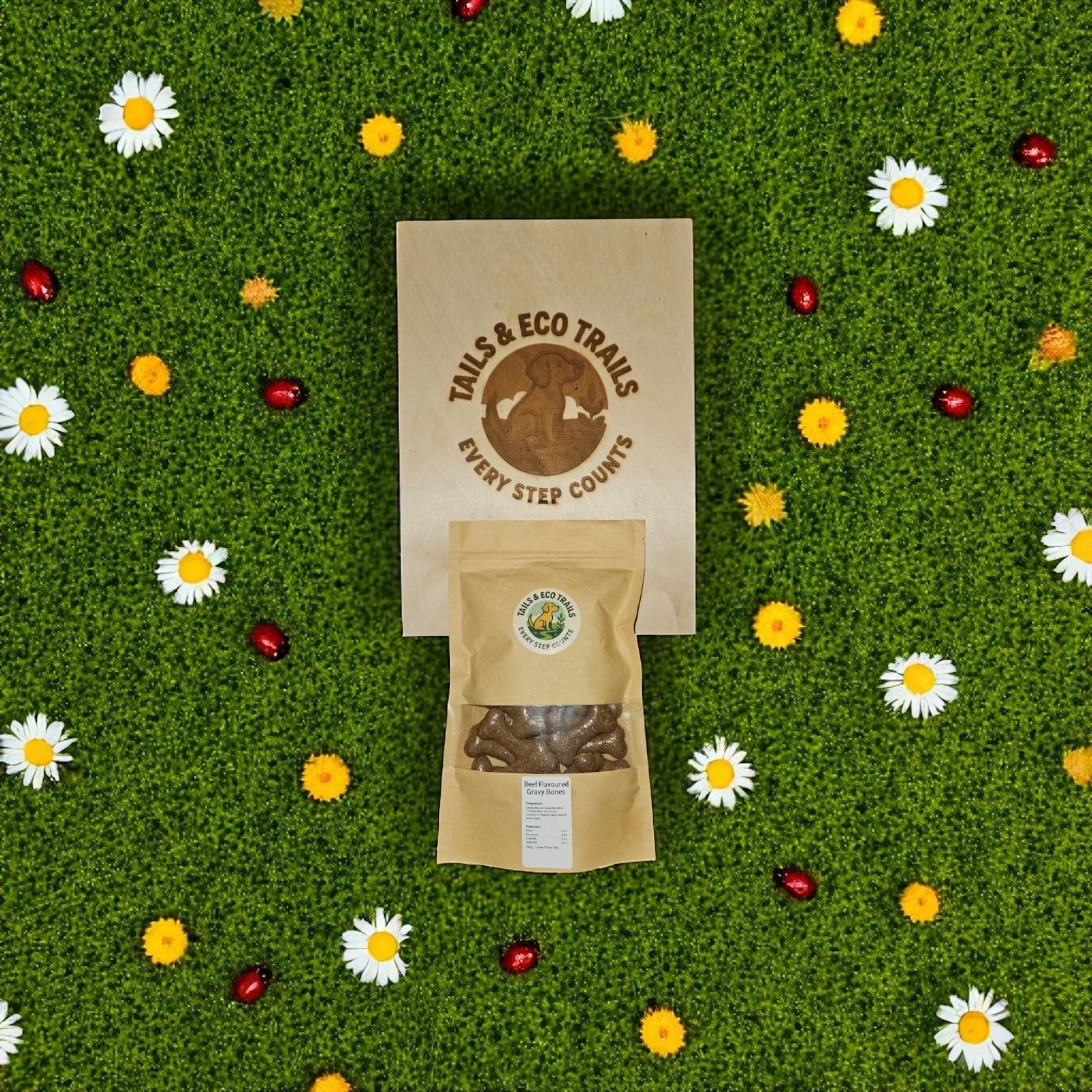 Beef Flavoured Gravy Bones  (150 grams) – Handcrafted, Home-Baked Excellence