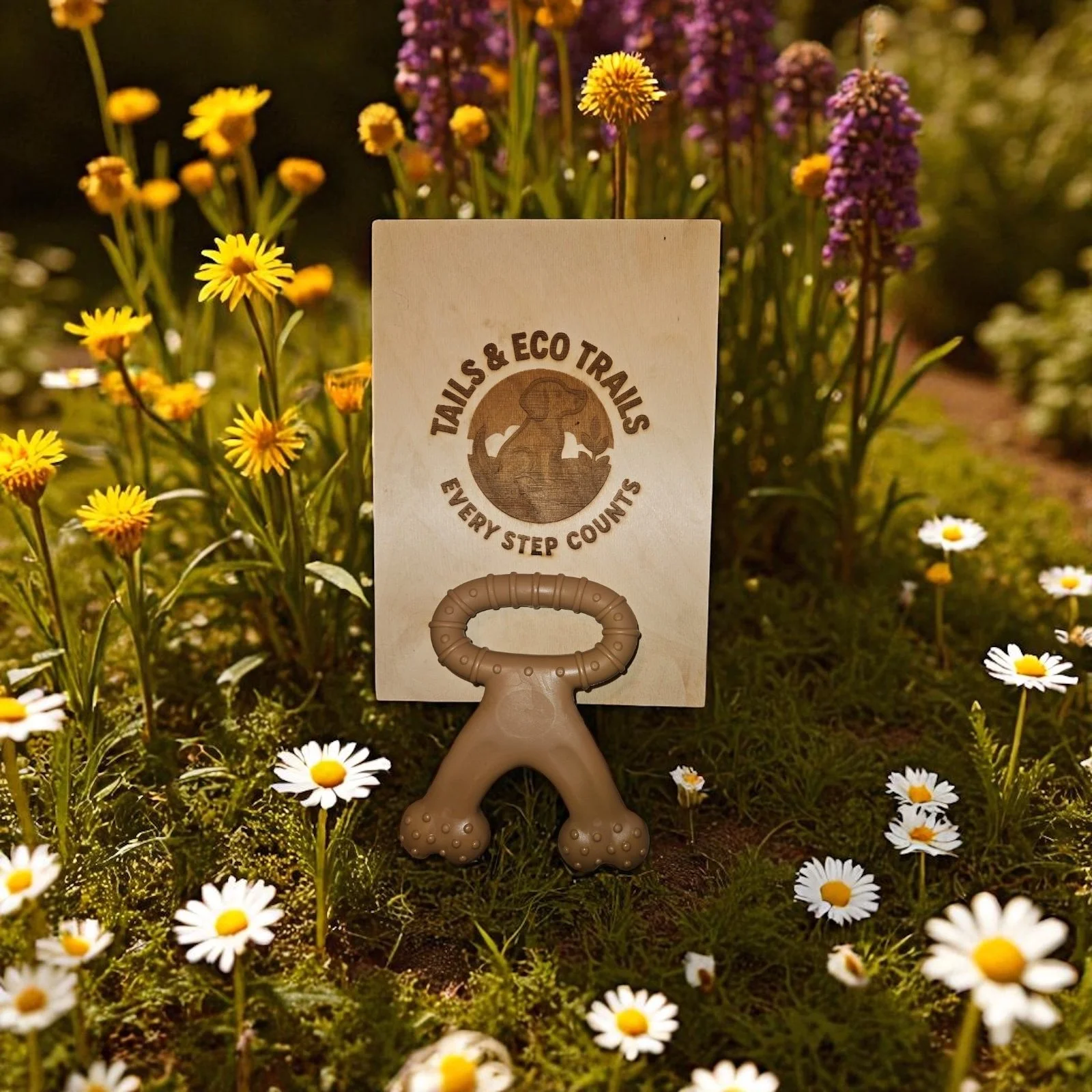 Durable Nylon Beef Flavored Dental Chew Toy