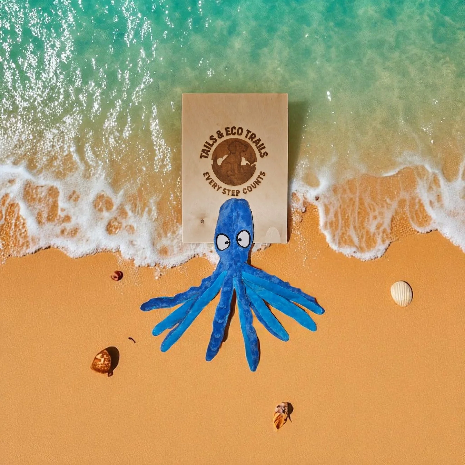 Eco Plush Octopus Toy