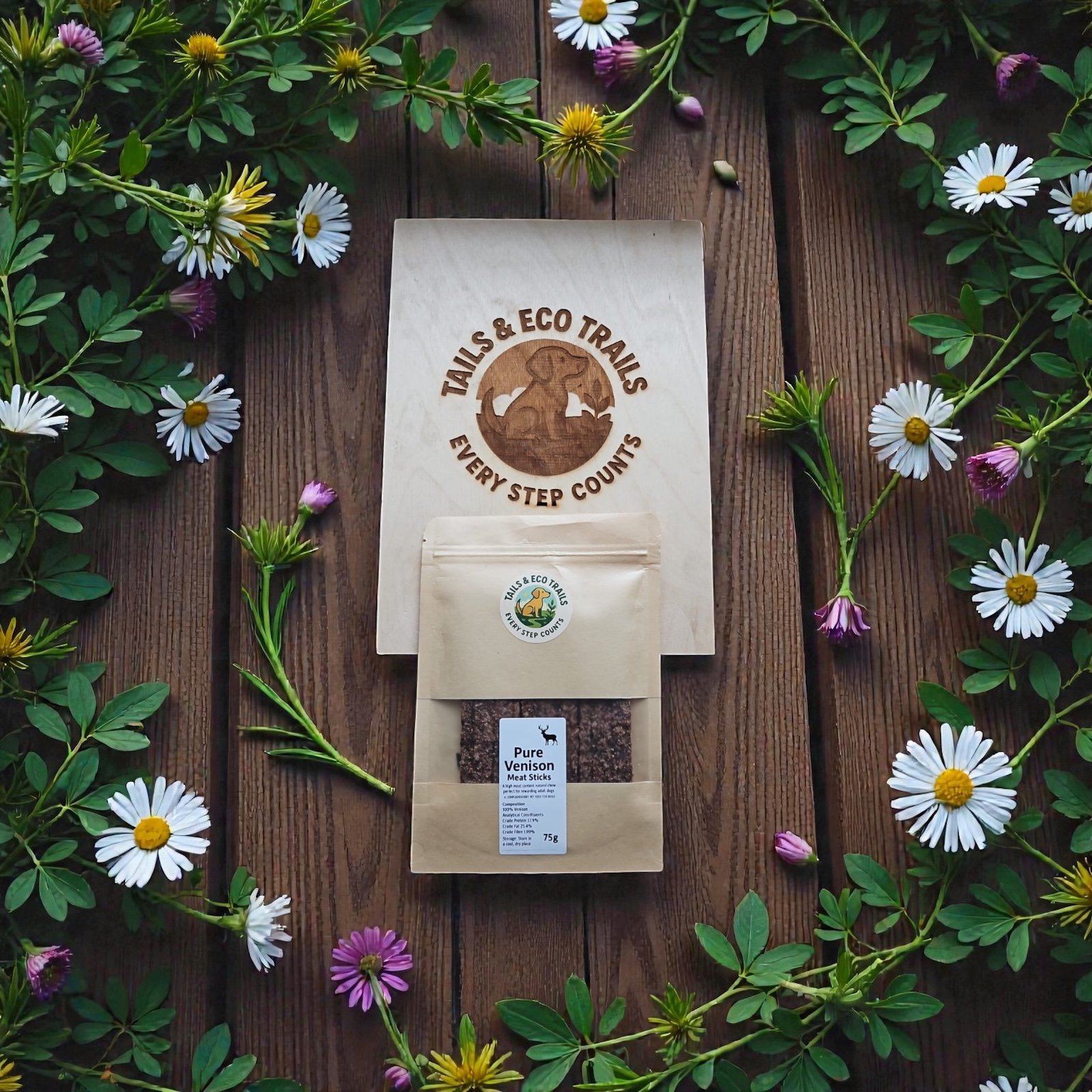 100% Pure Venison Sticks (75g)