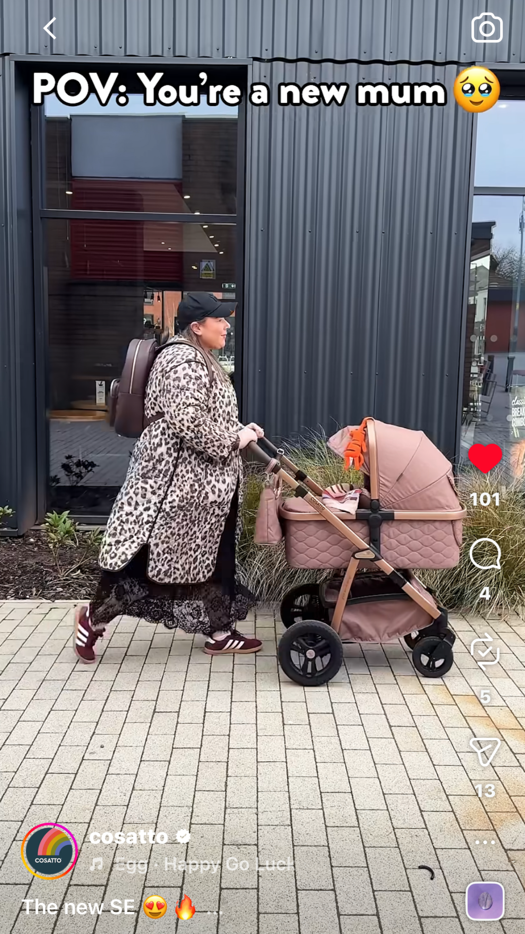 Product launch for the new Cosatto travel system pattern (Tiger Tales)
