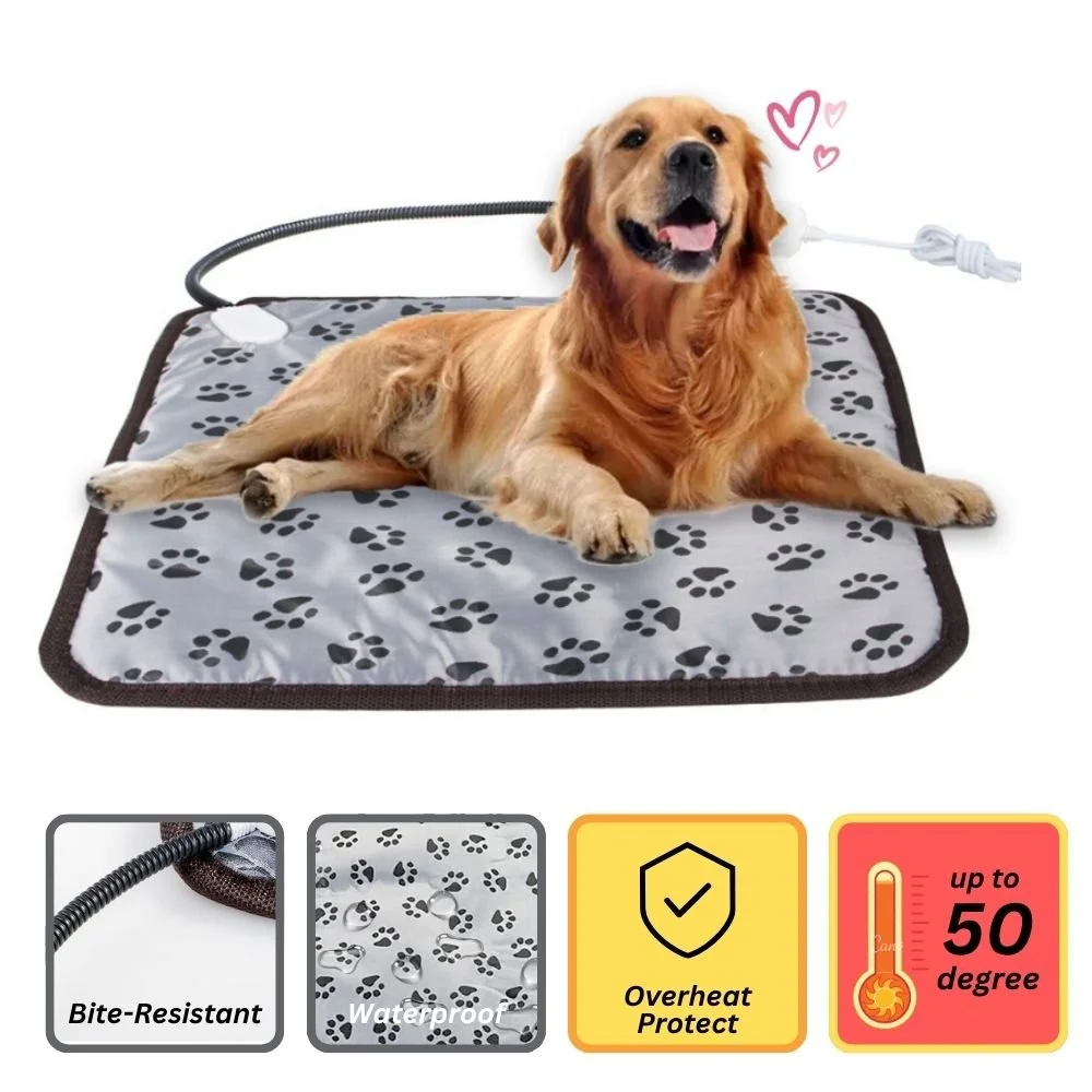 Pet Winter Electric Heat Pad Mat 50x70cm