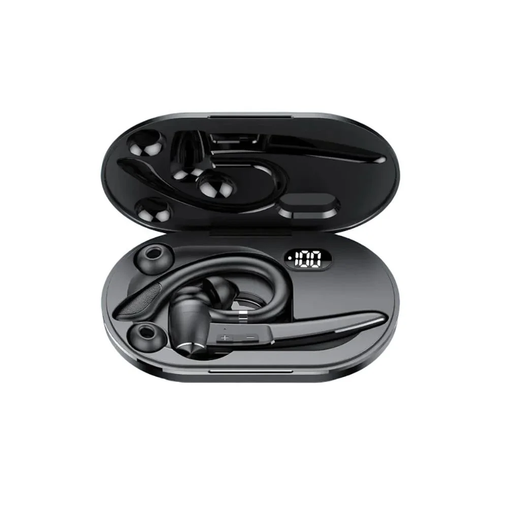 Wireless Bluetooth 5.3 Earpiece Single-Ear Headset
