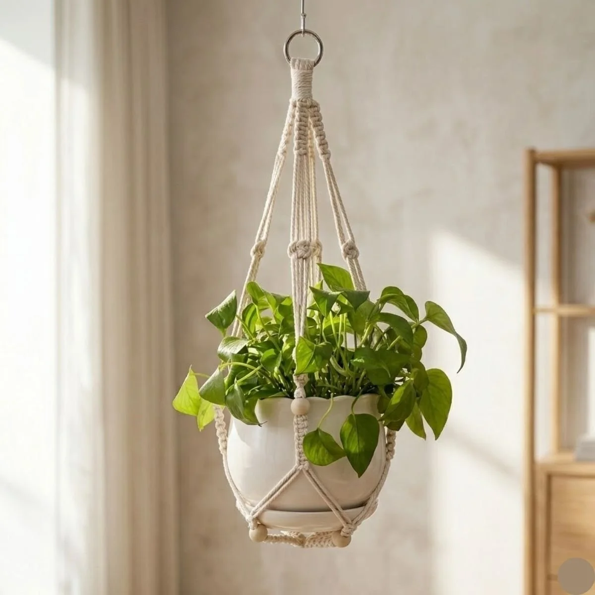 Boho Bliss Macrame Plant Hanger 60CM
