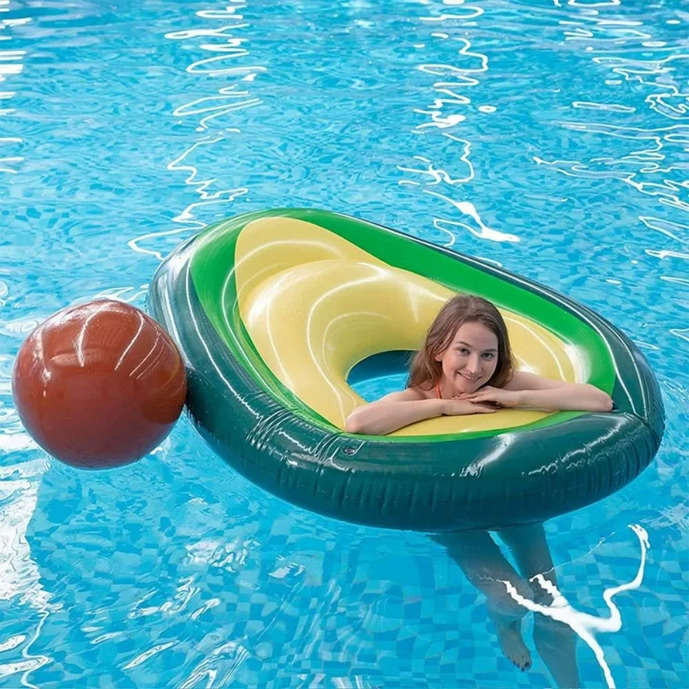1.6x1.2m Avocado Inflatable Pool Lounger Float