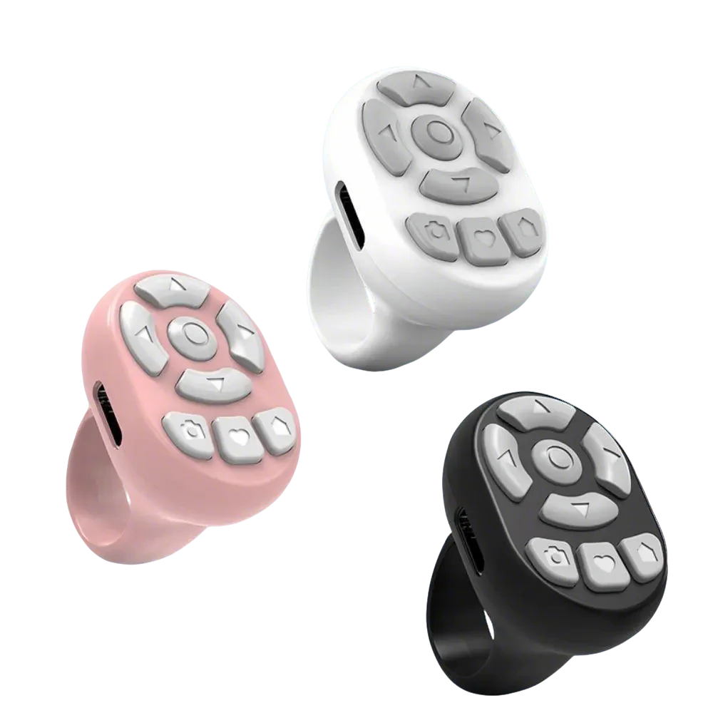 Wireless Finger Scroller Scrolling Ring Remote Page Turner