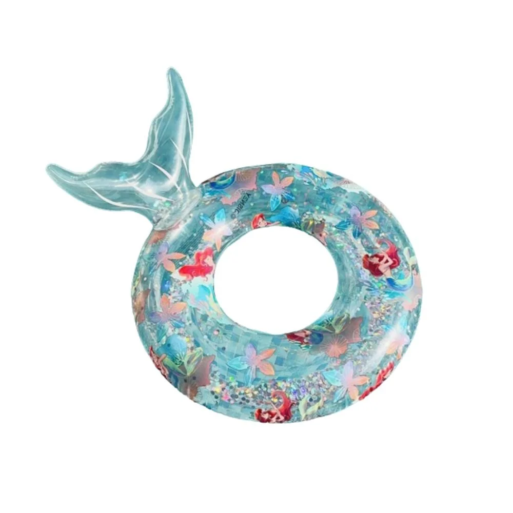 Inflatable Mermaid Tail Swimming Pool Ring