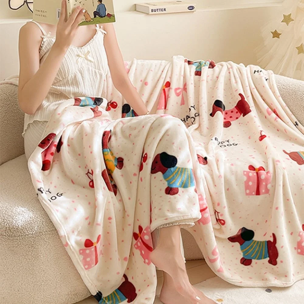 150x200cm Elegant Comfort Luxury Velvet Blanket - Dog