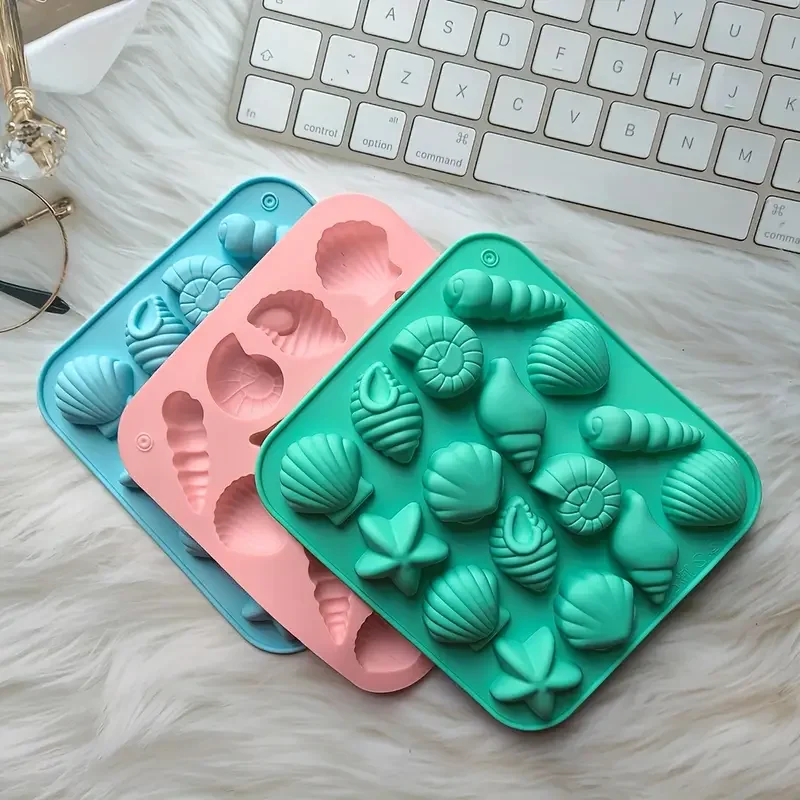 Oceanic Fantasy Silicone Chocolate Moulds