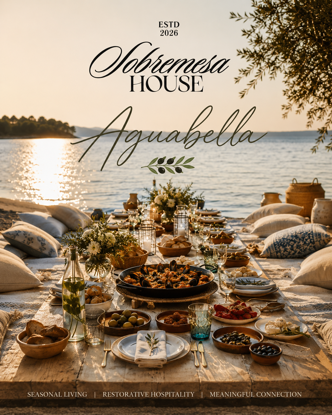 Sobremesa Aguabella: A Waterside Gathering Inspired By The Spanish Coast