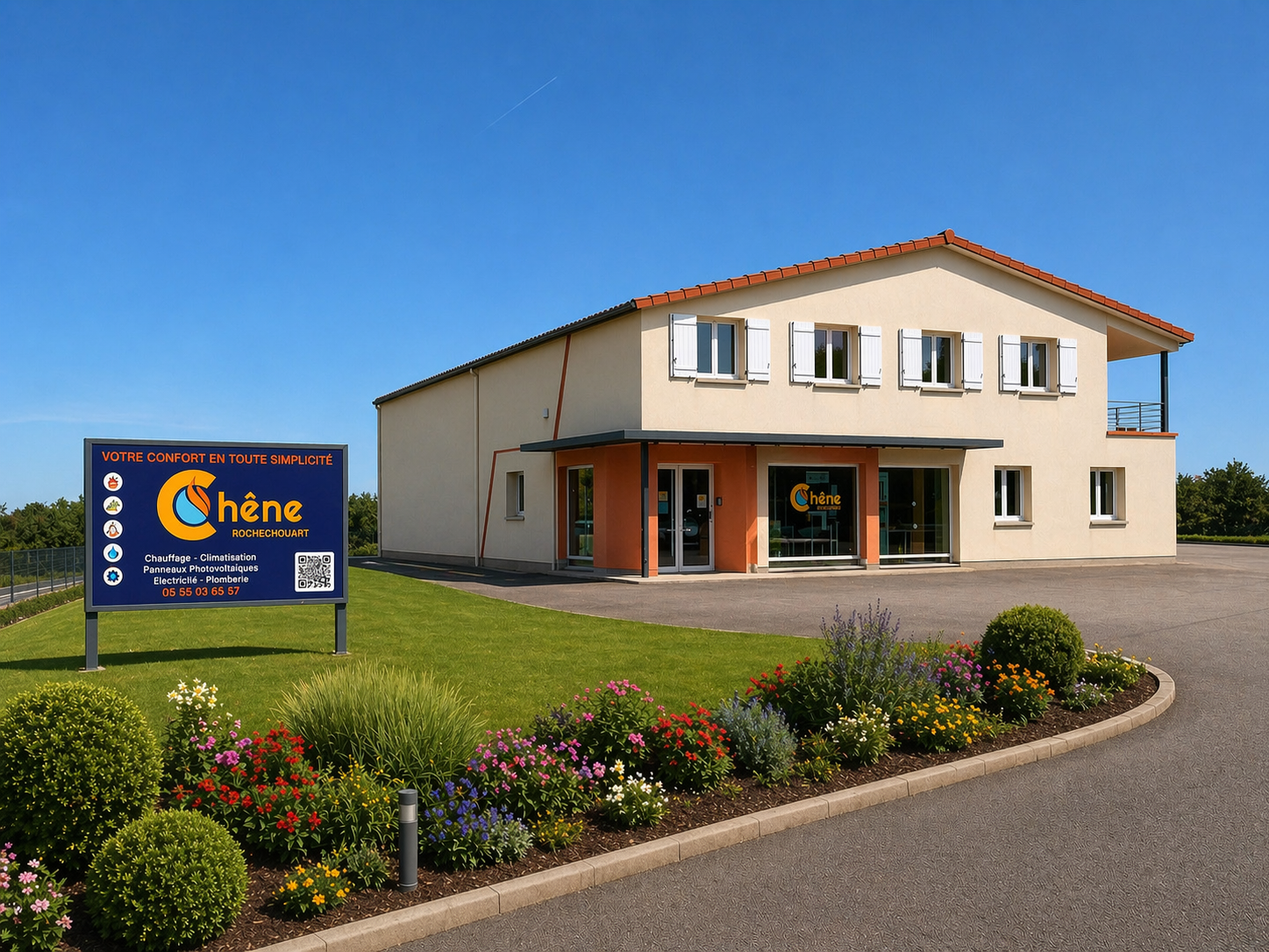 Entreprise SARL Chêne Rochechouart - photo du bâtiment