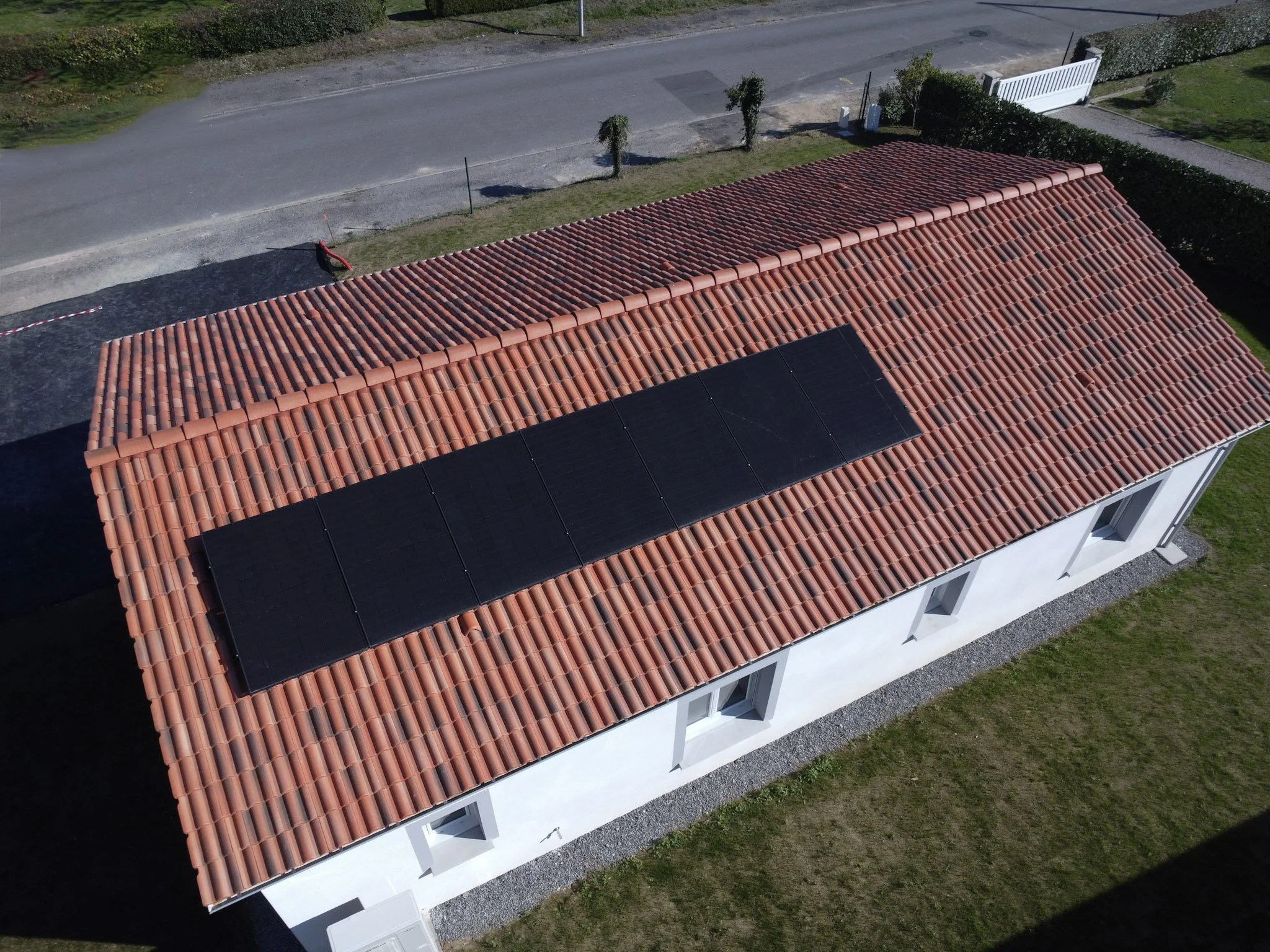 Installation panneaux photovoltaïques