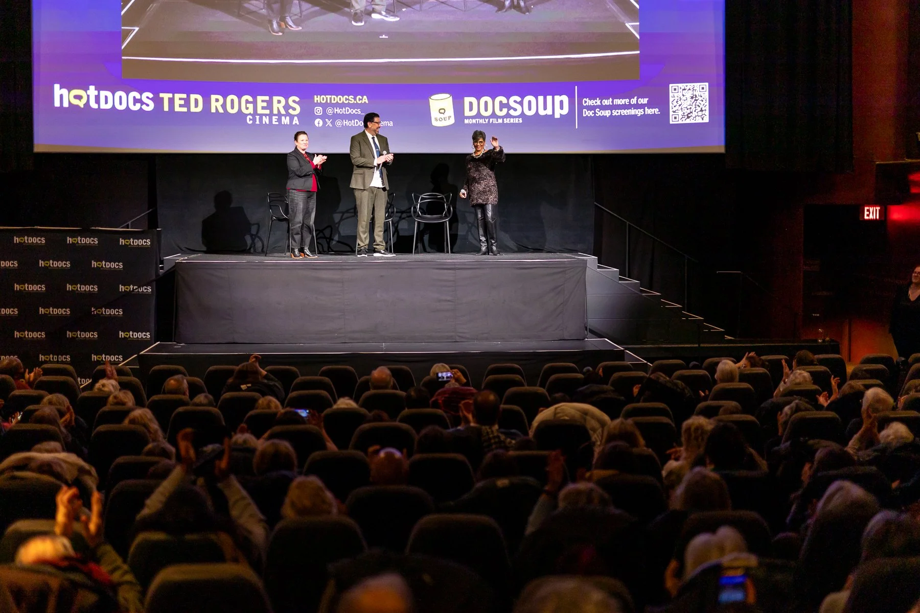  Sonia Manzano in Toronto at the international premiere of STREET SMART.  Photo by Murphy Owusu | delphyphotography.com, courtesy of Hot Docs 