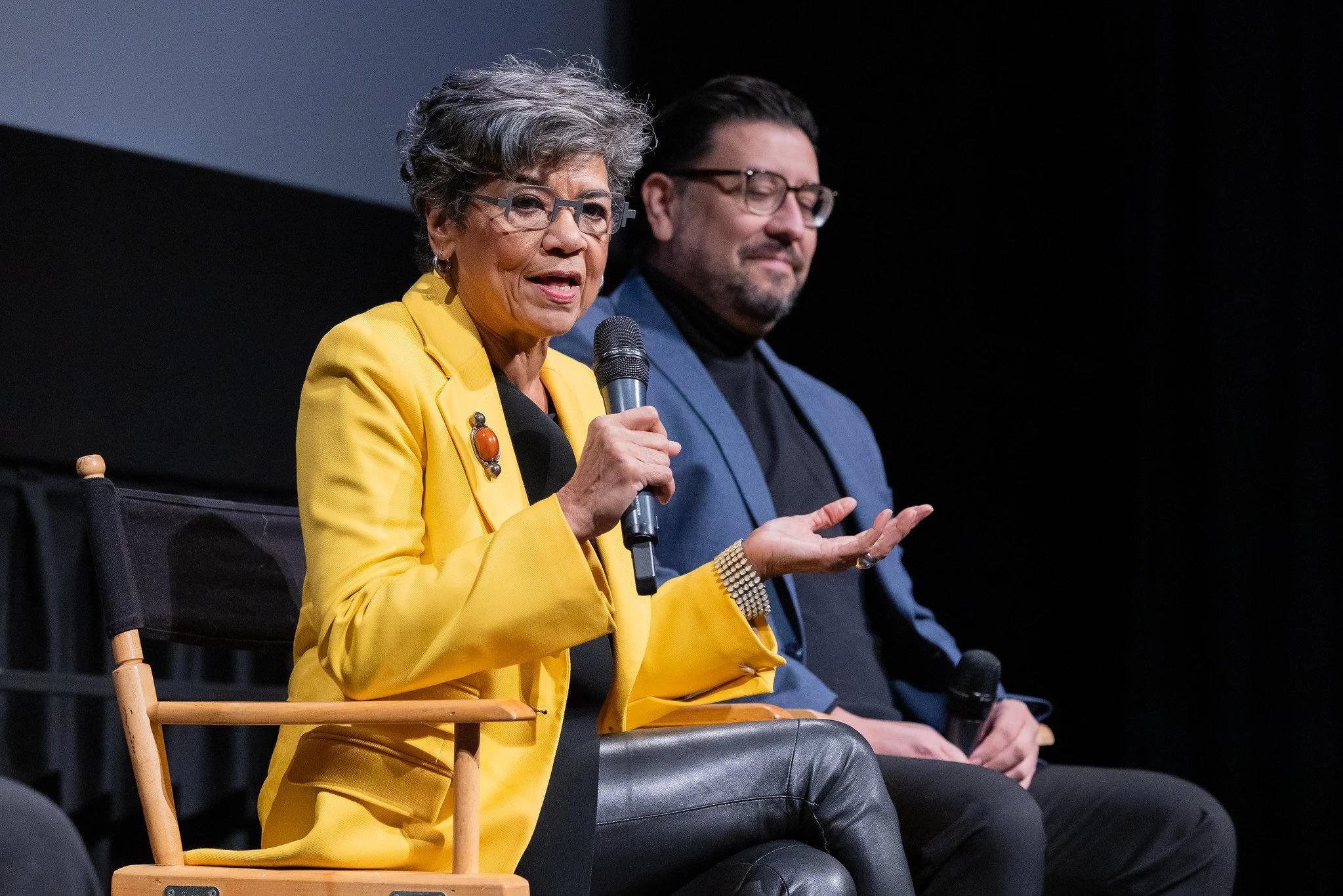  Sonia Manzano during DOC NYC Q&A.  Photo by Lou Aguilar  