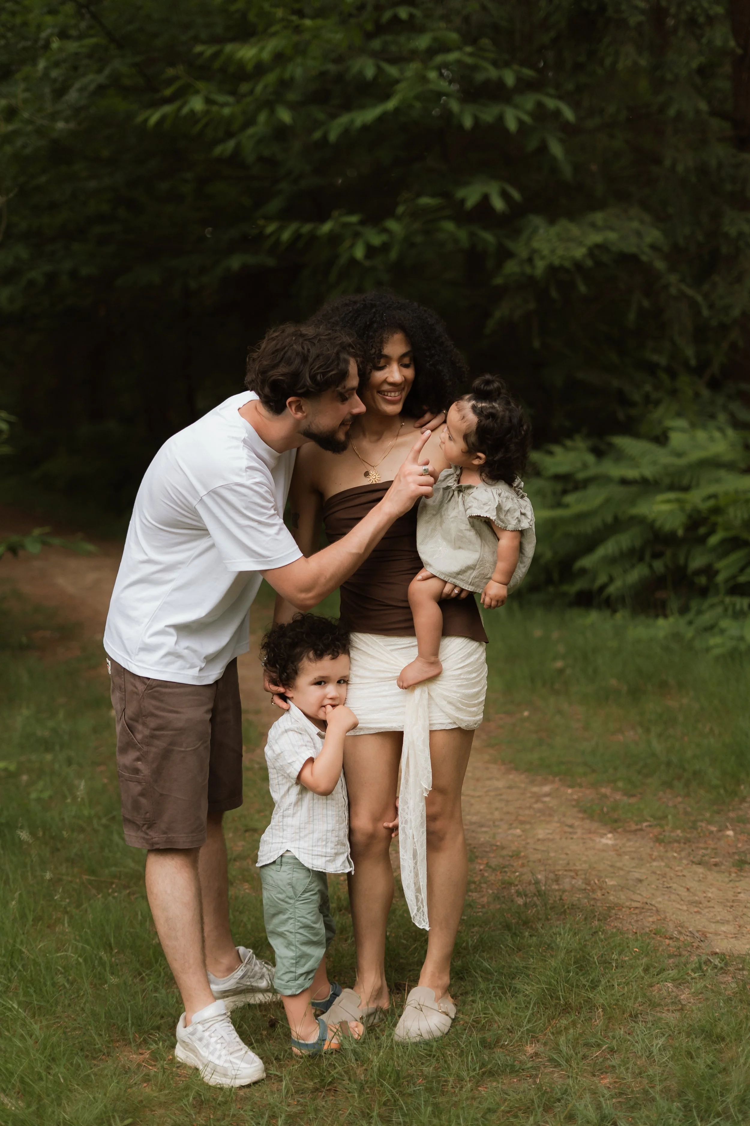 photographe sud ouest landes pays basque shooting photo famille foret