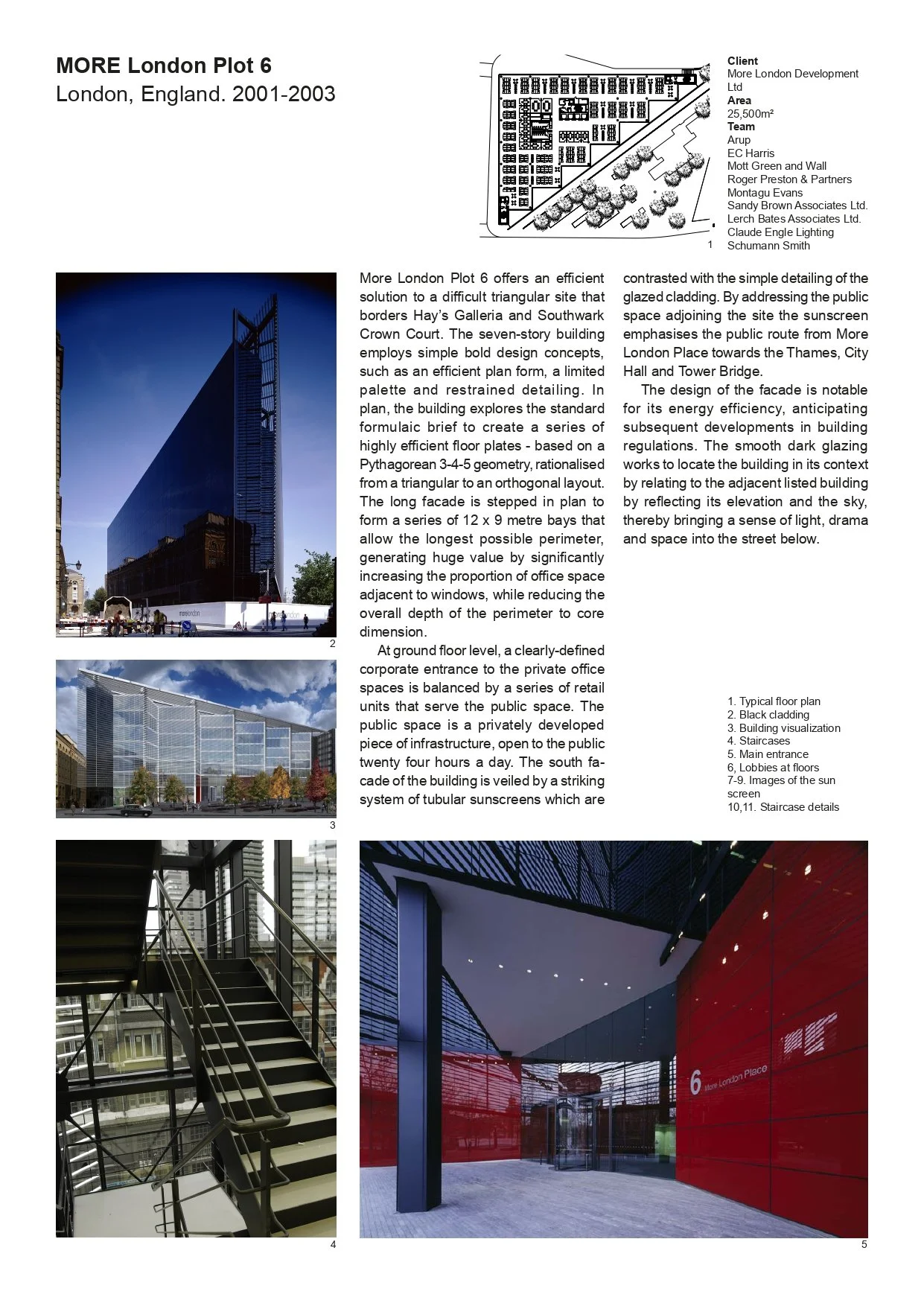 MORE, London, 2001-2003