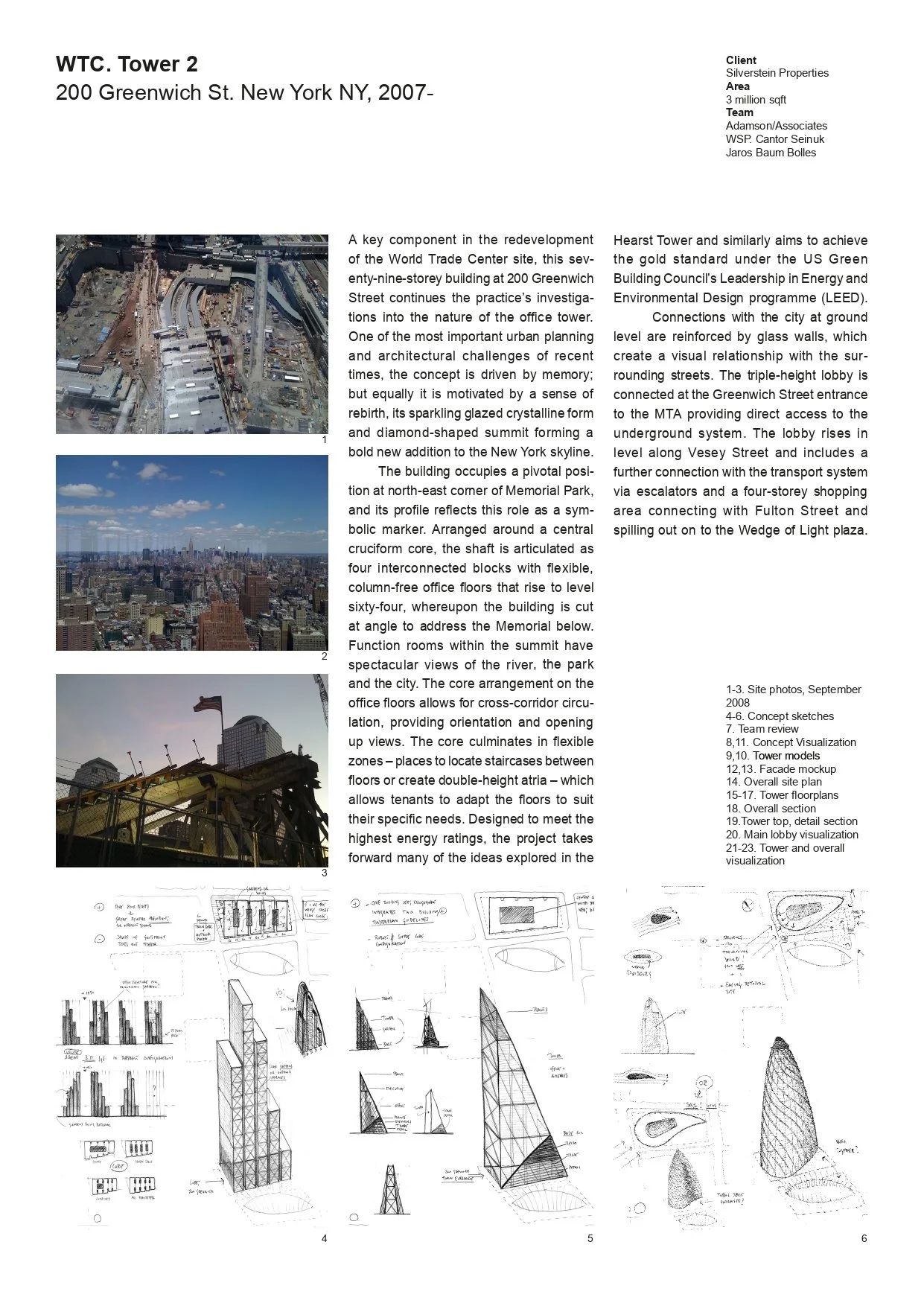 WTC Tower 2, New York City, 2010