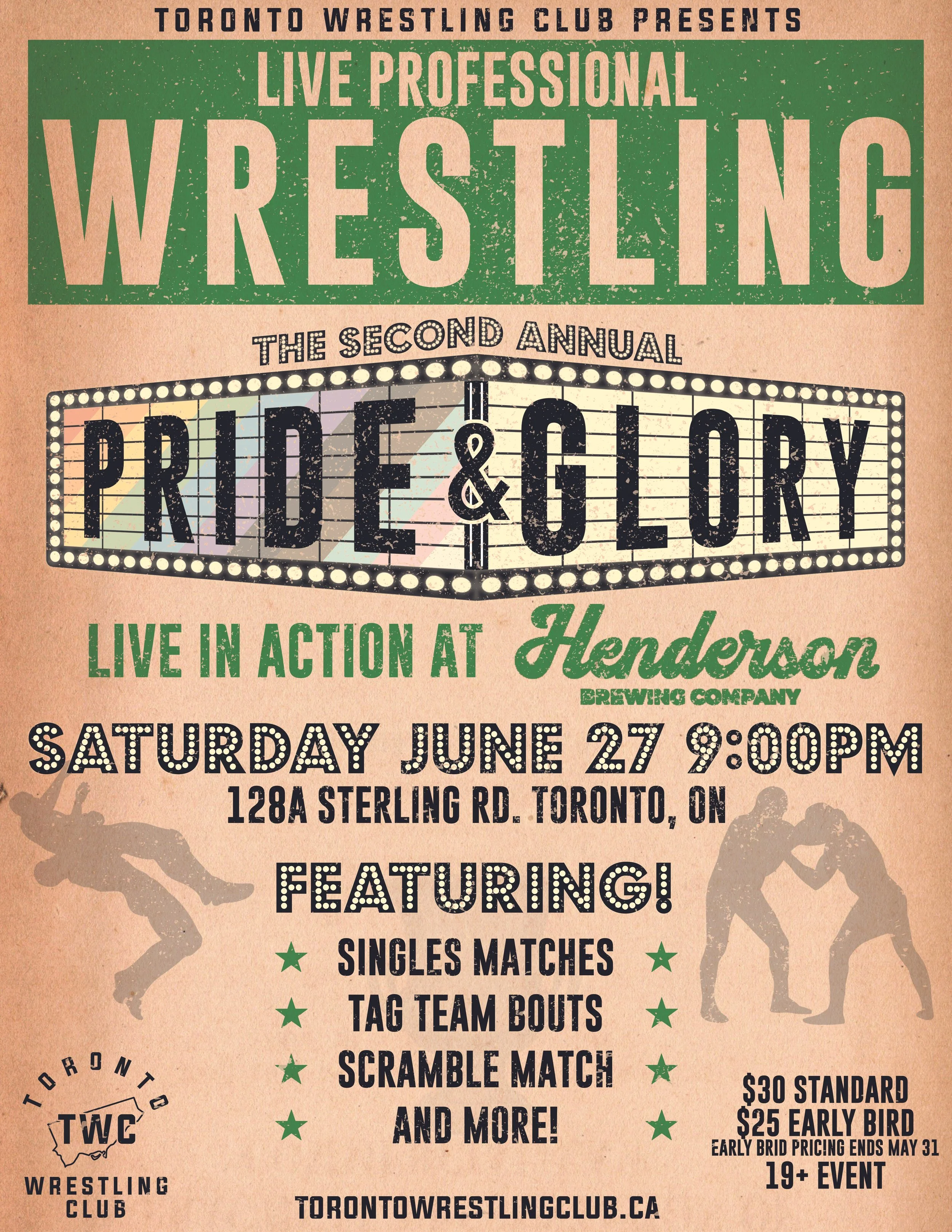 Pride & Glory 2026 - General Admission Ticket