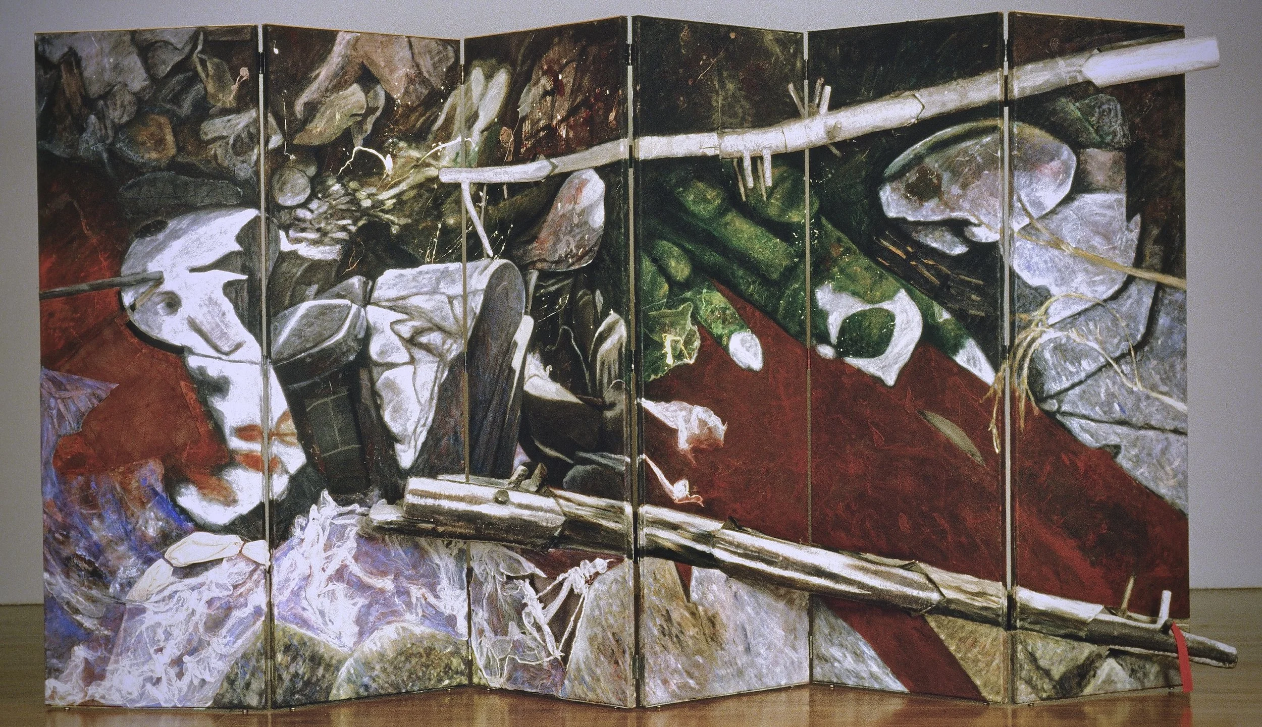 Wahconah Reconstruction 

1987-1992

Mixed media:  168 x 94 x 30in

Exhibitions: Wistariahurst Museum; Fuller Craft Museum; Berkshire Museum; Boston Center for the Arts