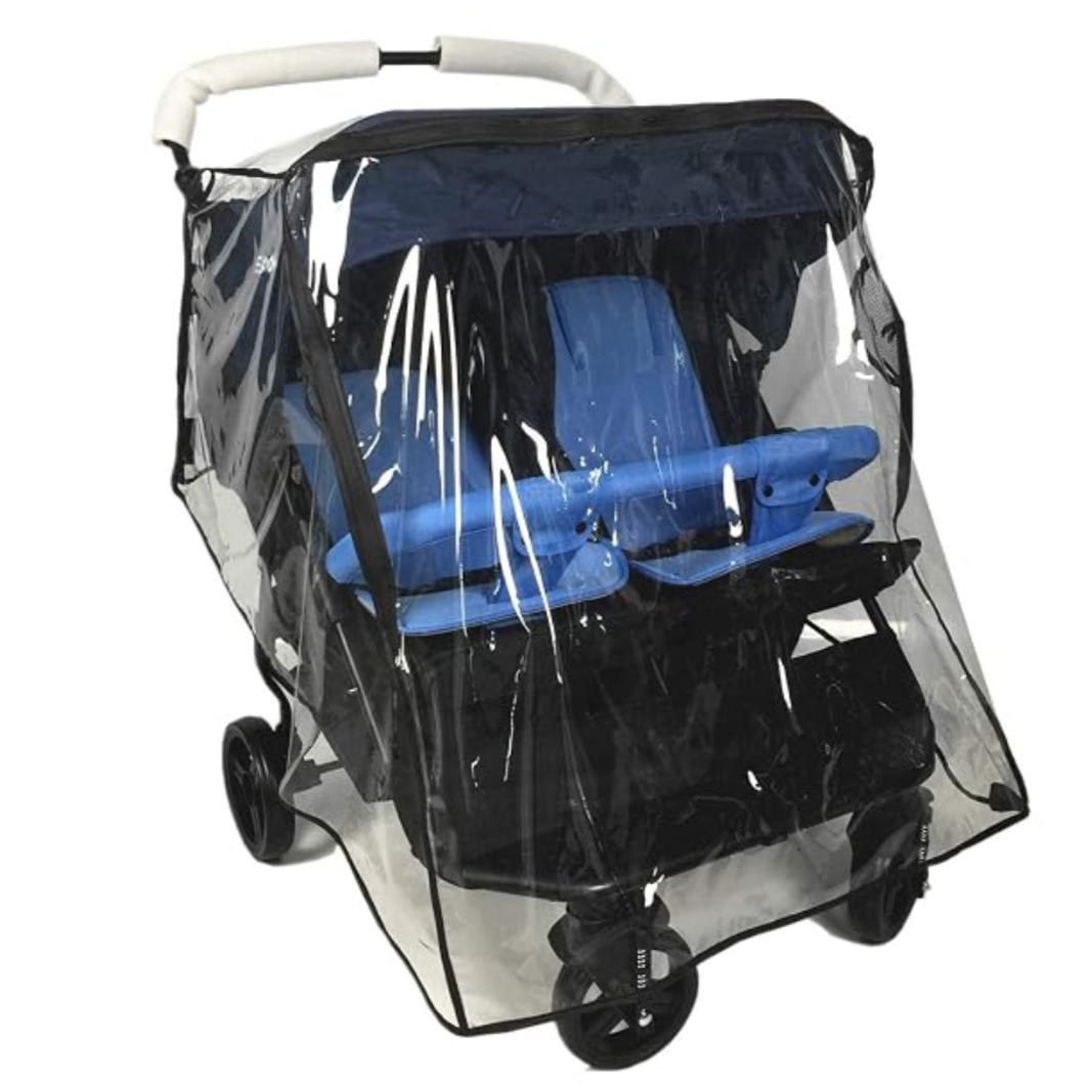 Rain Cover for Double Stroller (Ezkindheit)