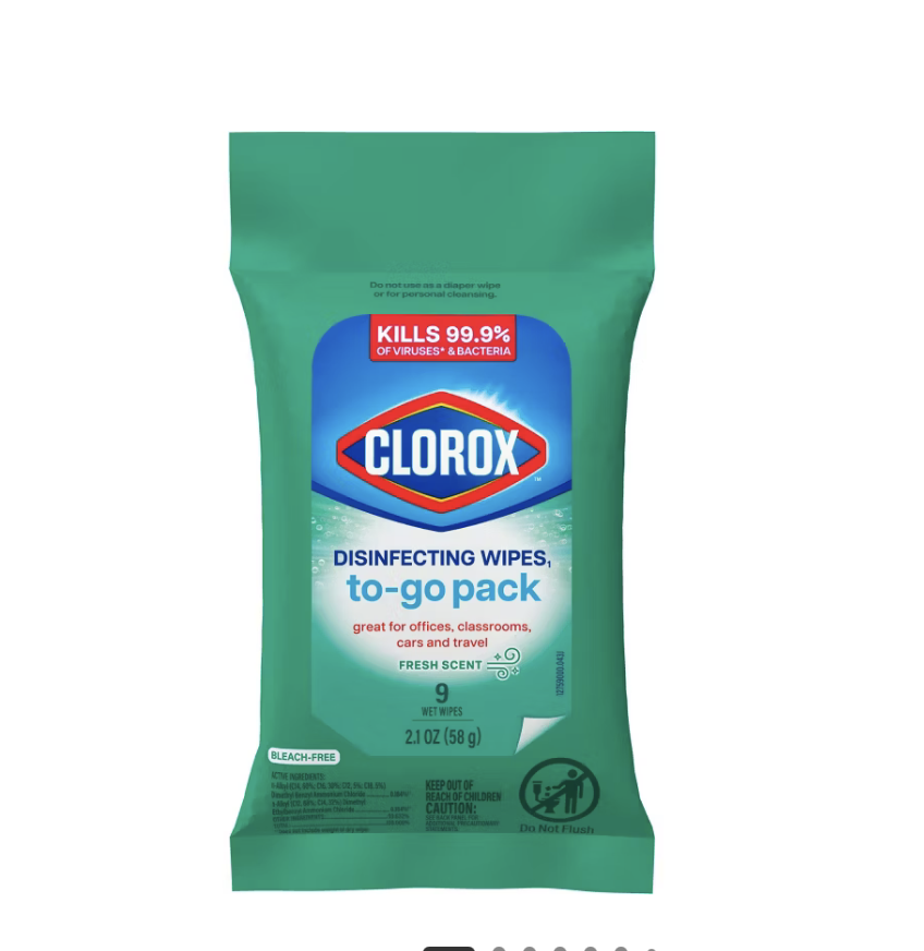 Travel Clorox Wipes