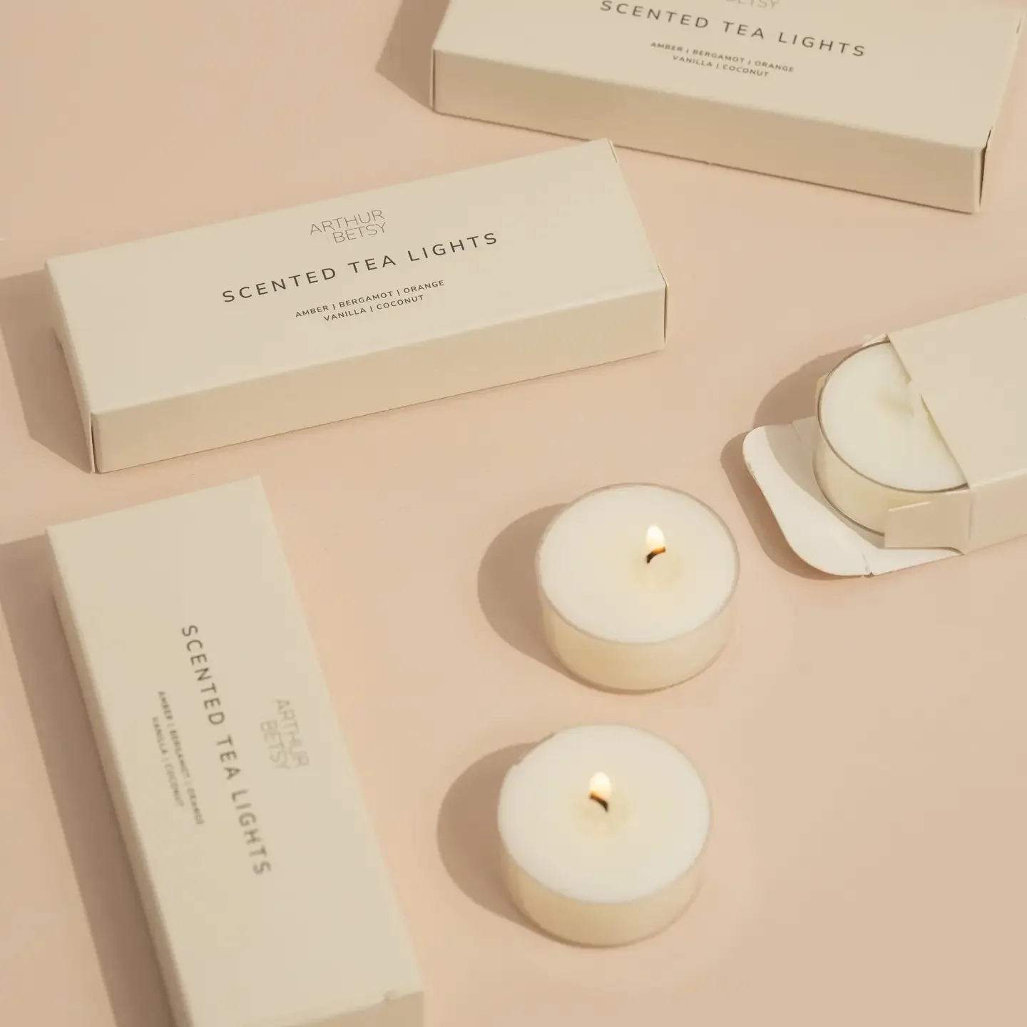 3 Pack of Scented Tea Lights