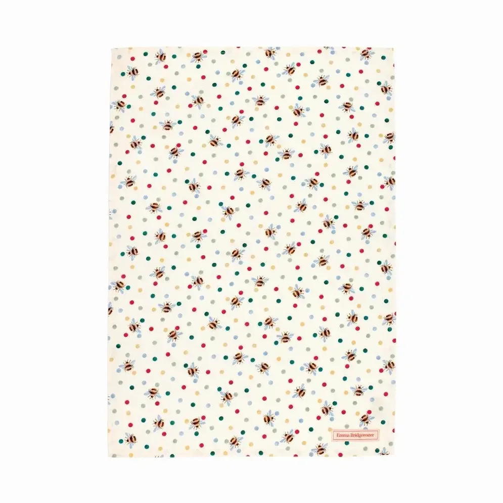 Emma Bridgewater - Bumblebee & Small Polka Dot Tea Towel