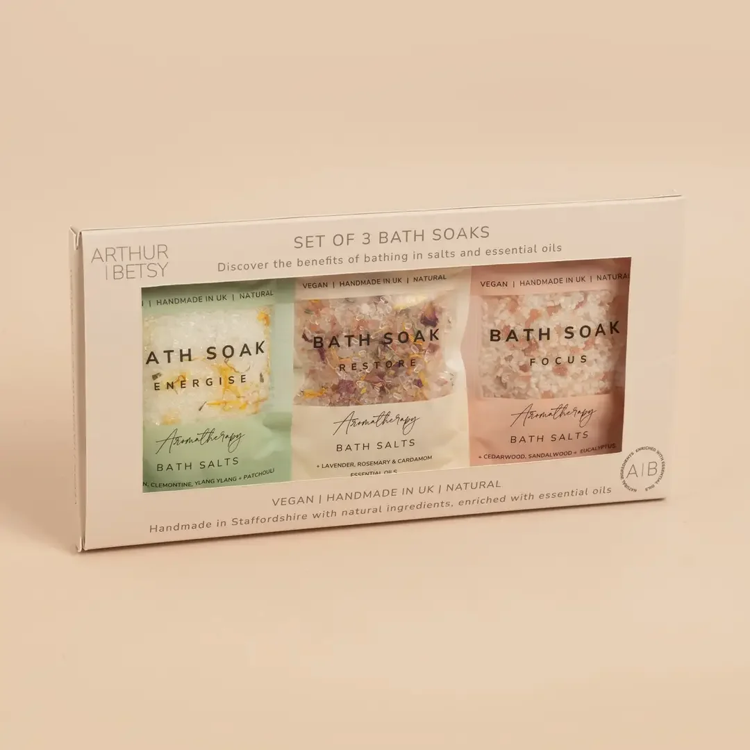 3 Pack Aromatherapy Bath Soak