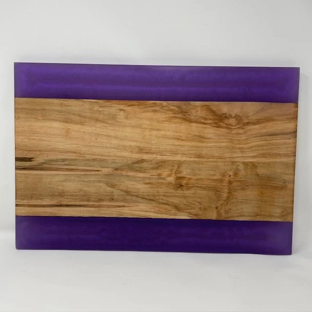 Maple Charcuterie Board w/Purple River