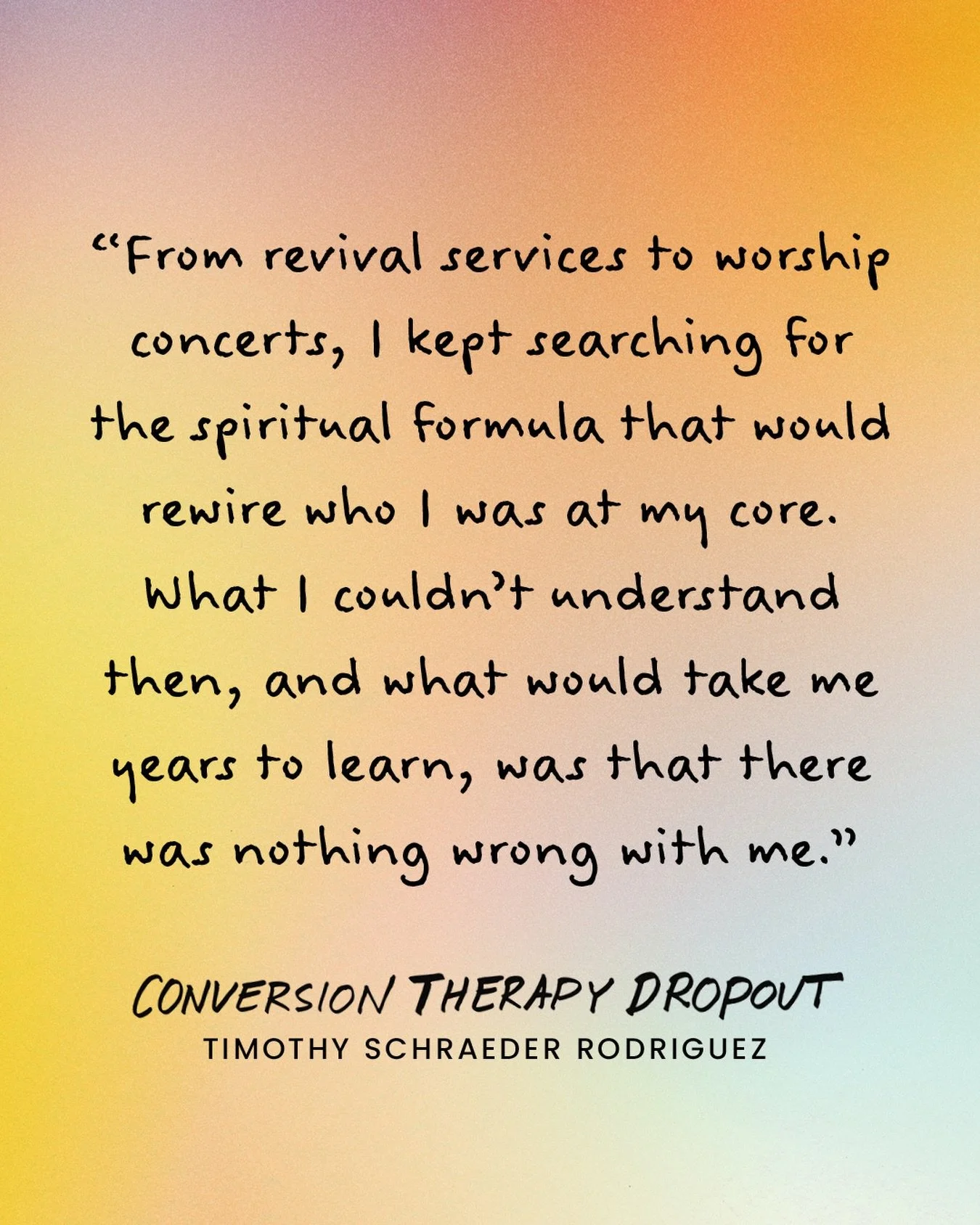 I spent so many years looking for a &ldquo;spiritual formula&rdquo; to change the parts of me I was told were wrong. I didn&rsquo;t realize then that the search itself was the only thing keeping me from seeing the truth: there was never anything that