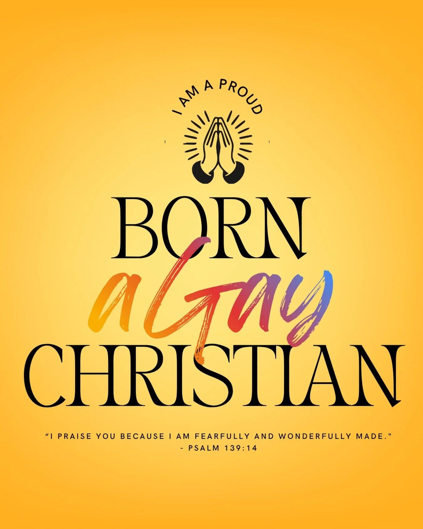 Born again? Try born-a-gay.

It took me eight years of conversion therapy, a decade of hiding inside some of the world&rsquo;s biggest megachurches, and unlearning a whole lot of shame to finally figure out that God made me and loved me exactly as I 
