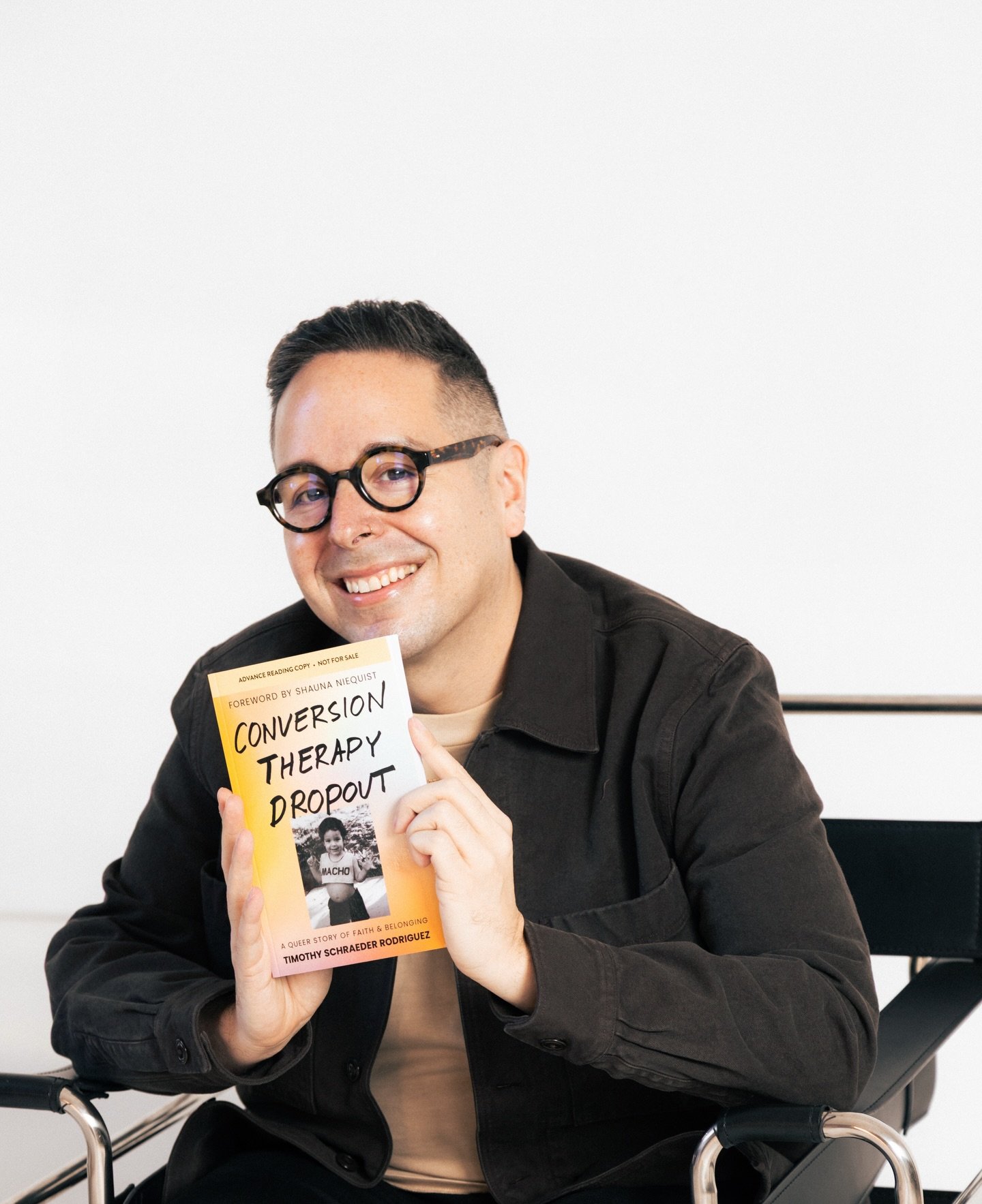 18 days to go &mdash; or sooner if you pre-ordered! Amazon, B&amp;N, and Bookshop are already shipping copies of #ConversionTherapyDropout.