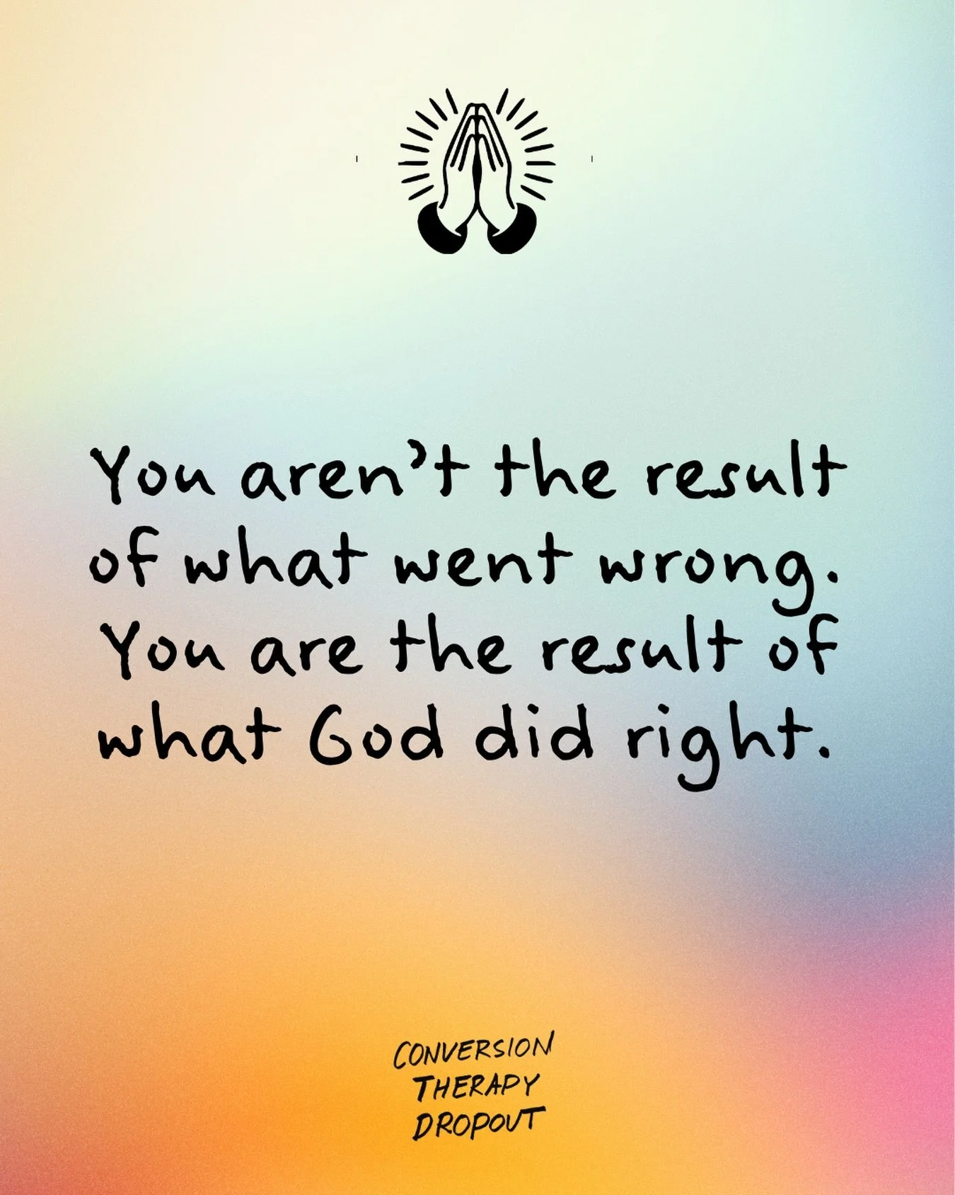 Conversion therapy insists that who we are is broken. That our identity is the result of trauma. And it gives us a long list of &ldquo;symptoms&rdquo; that could be reasons why LGBTQ+ people are the way that they are. But nothing could be further fro