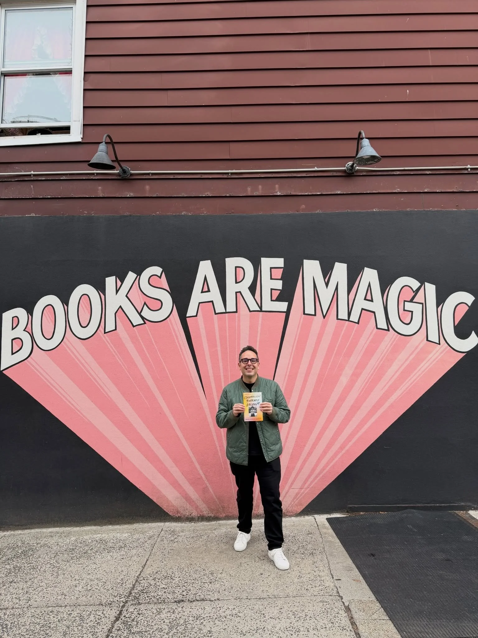 Today is Independent Bookstore Day and I want to express my gratitude for all of the indie bookstores that are stocking #ConversionTherapyDropout and are hosting me for the book tour. 

Indie bookstores are community sanctuaries. I have a personal ru