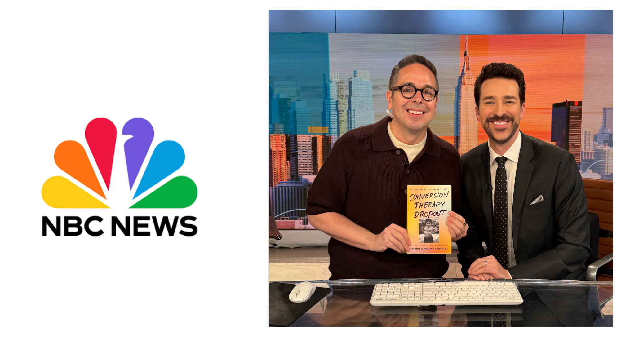 NBC News: Author finds faith and belonging after nearly a decade of conversion therapy