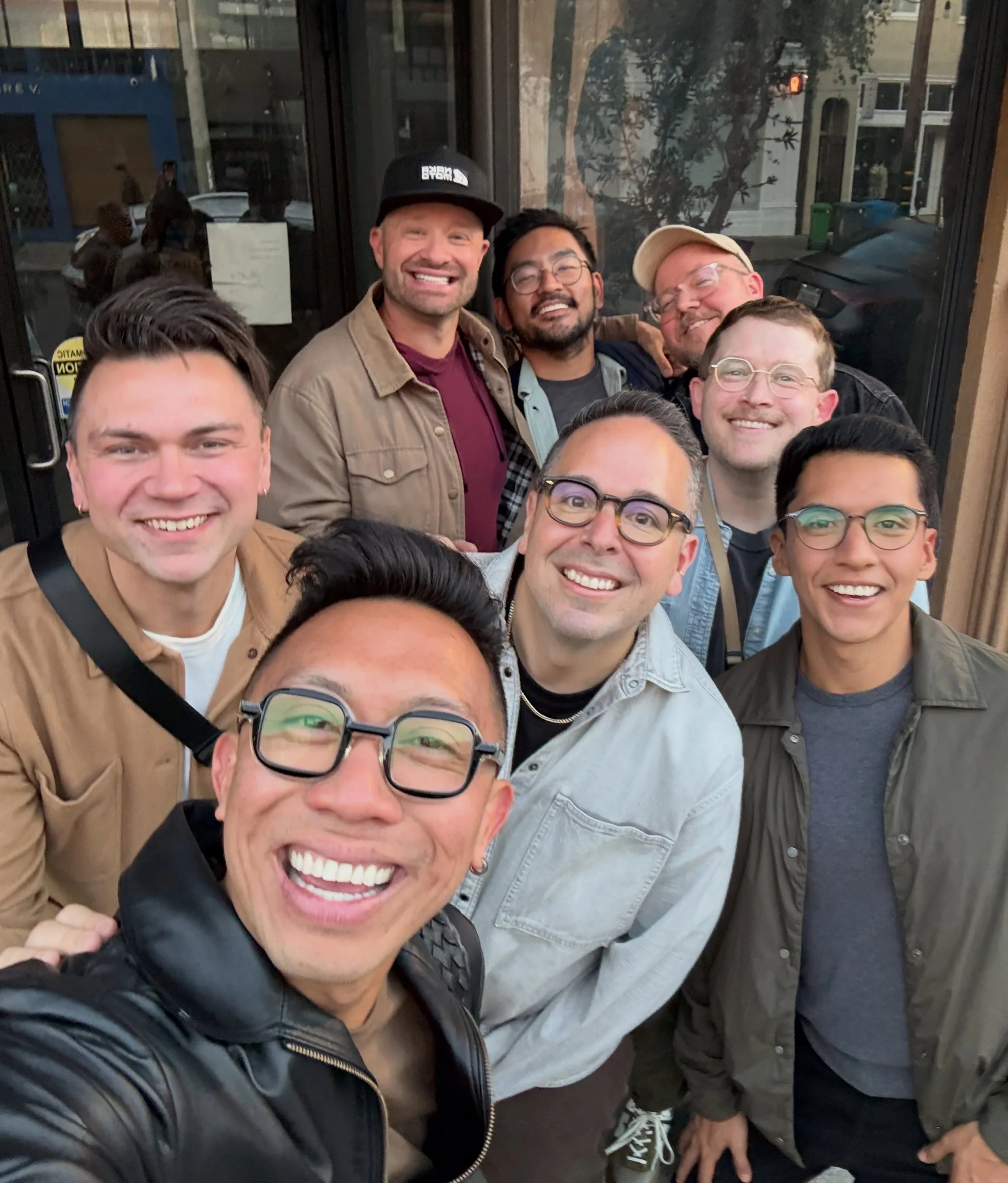 From Chicago, to New York City (for most of us!), to reuniting in San Francisco. We&rsquo;ve all come a long way from our wild days and nights in our 20s in Boystown. So thankful for these friendships that span *ahem* decades.