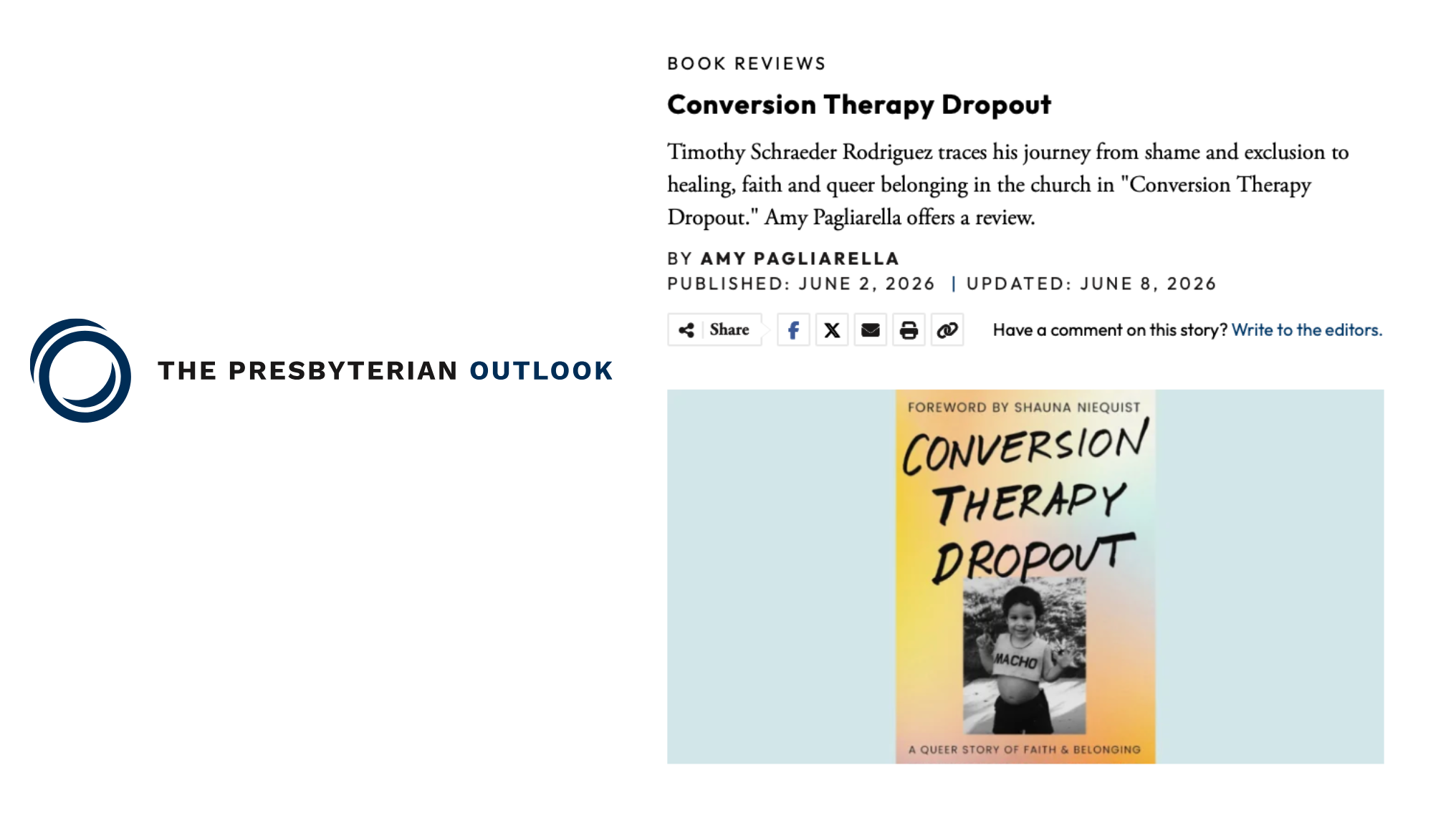 Book Review: The Presbyterian Outlook