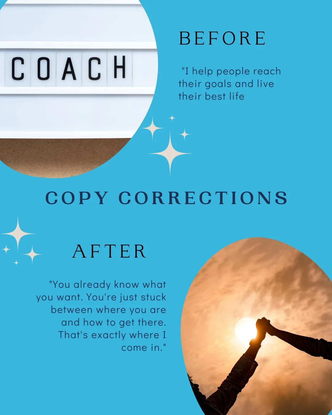 Welcome to Copy Corrections &mdash; where I, a professional copywriter, take the kind of bland copy I&rsquo;ve seen from businesses I&rsquo;ve worked with and turn it into something that actually makes people stop scrolling.

Today&rsquo;s example: l