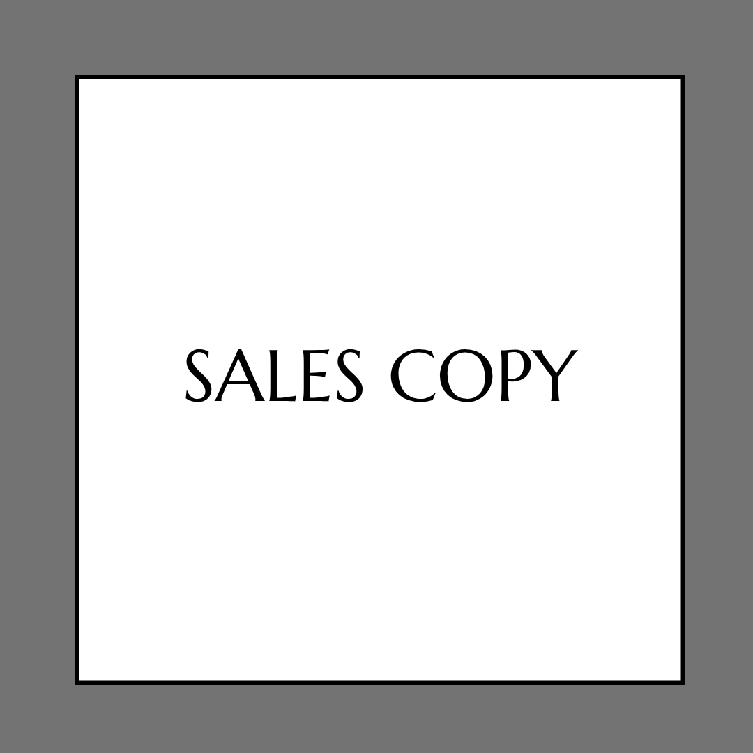 Sales Copy